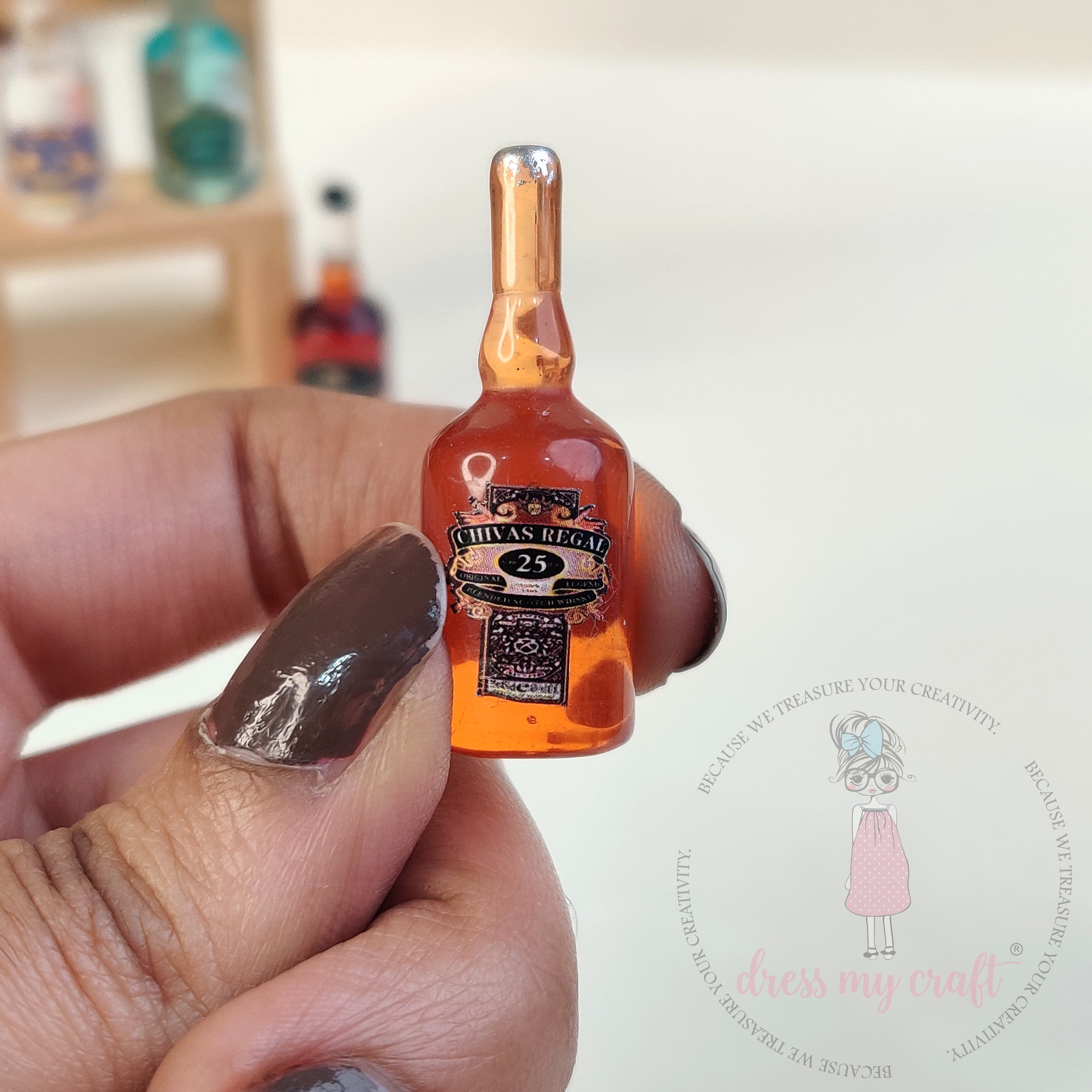 Miniature Classic Whisky Bottles