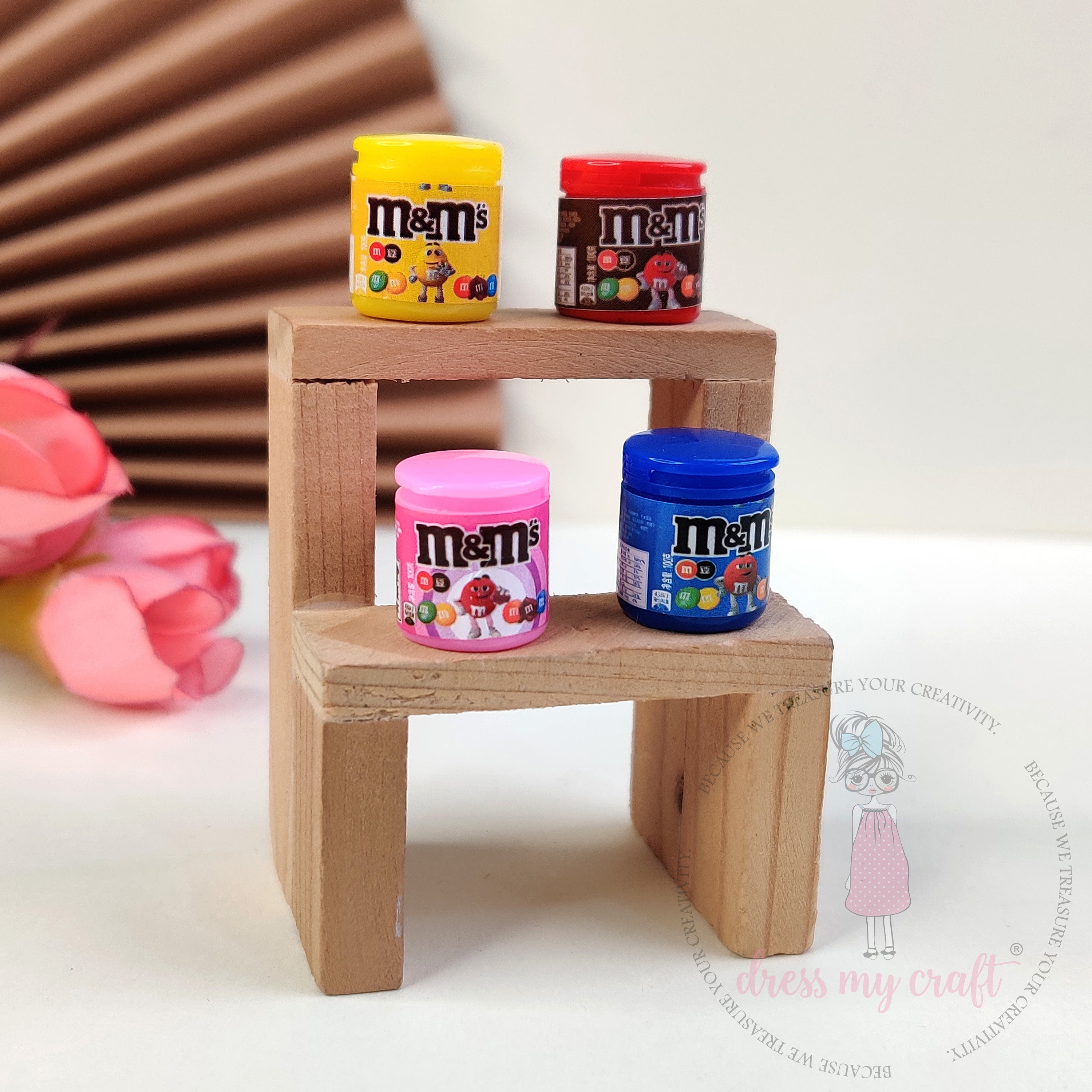 Miniature Chocolate Candy Jars