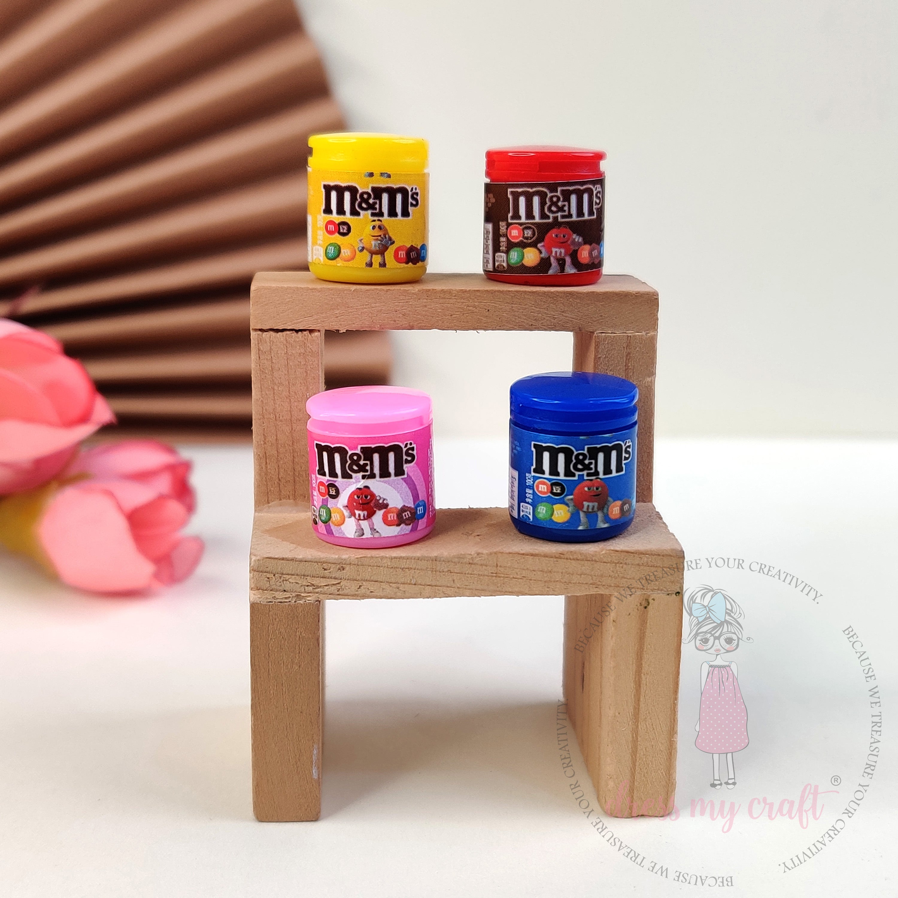 Miniature Chocolate Candy Jars
