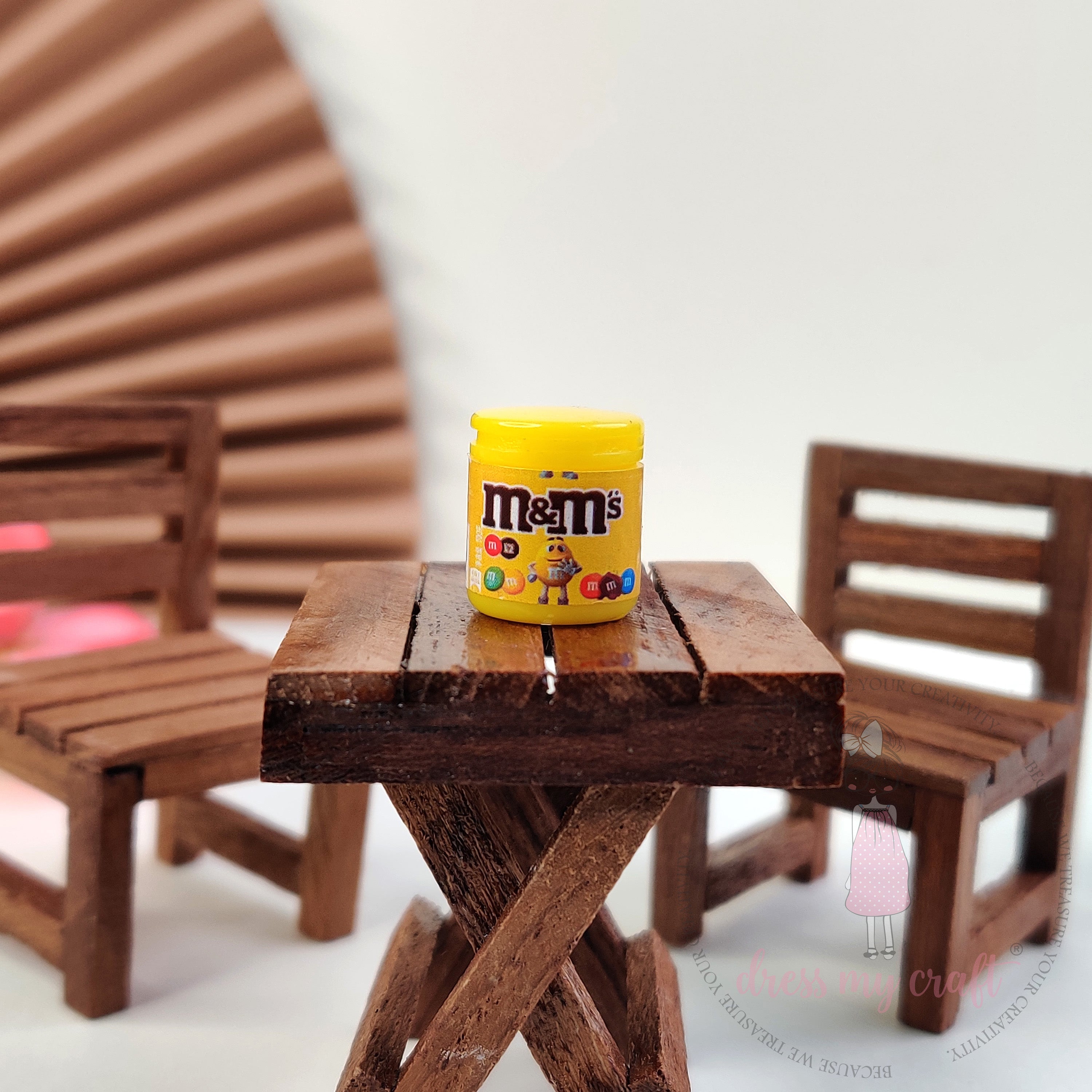 Miniature Chocolate Candy Jars