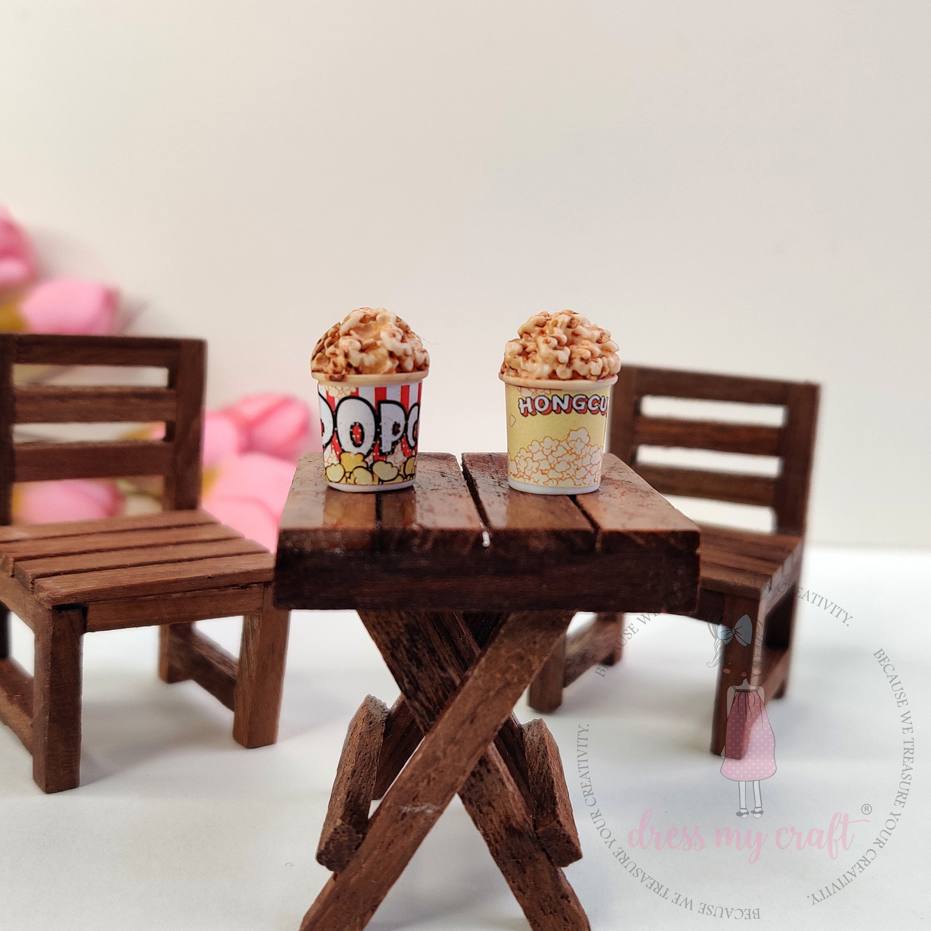 Miniature Popcorn Cups