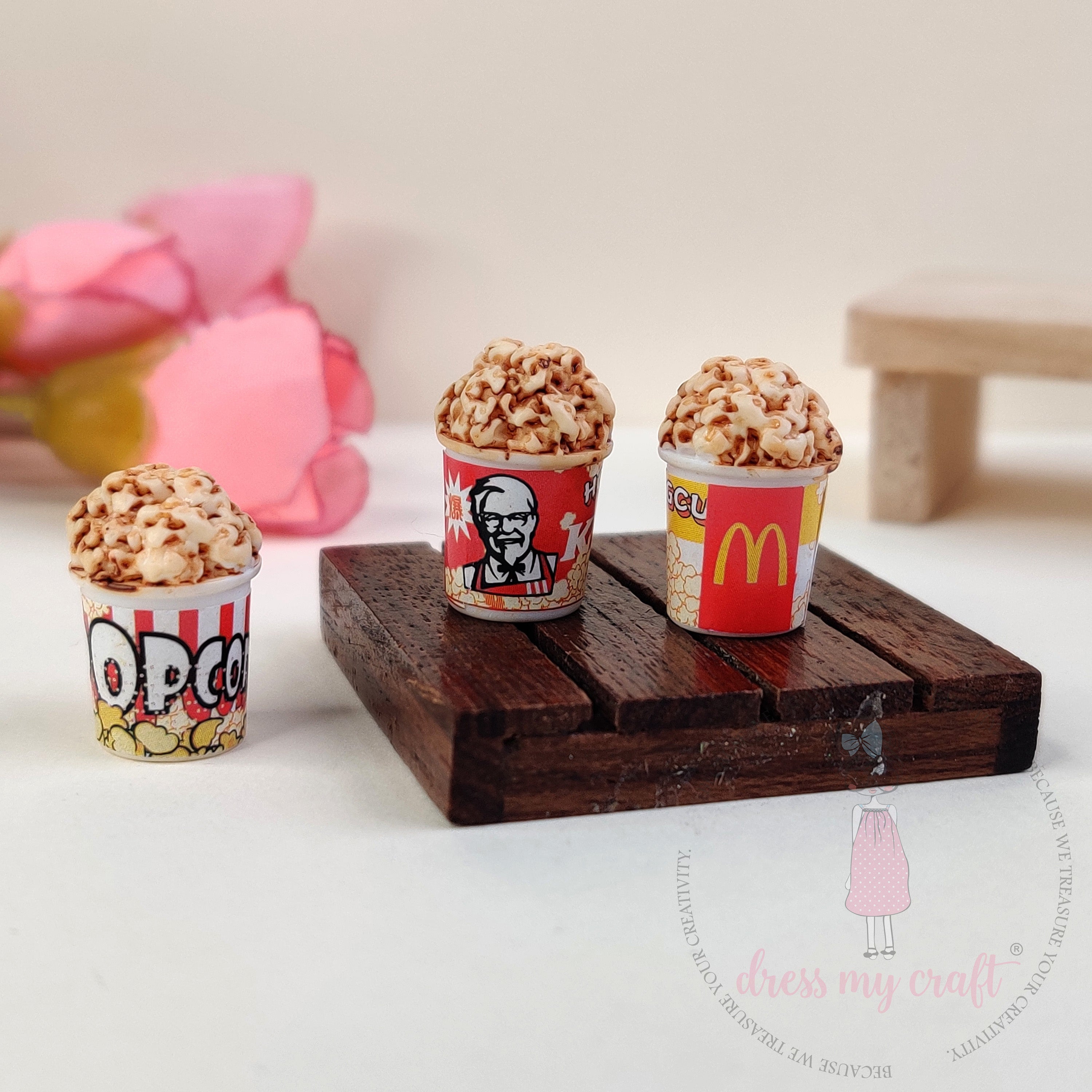 Miniature Popcorn Cups