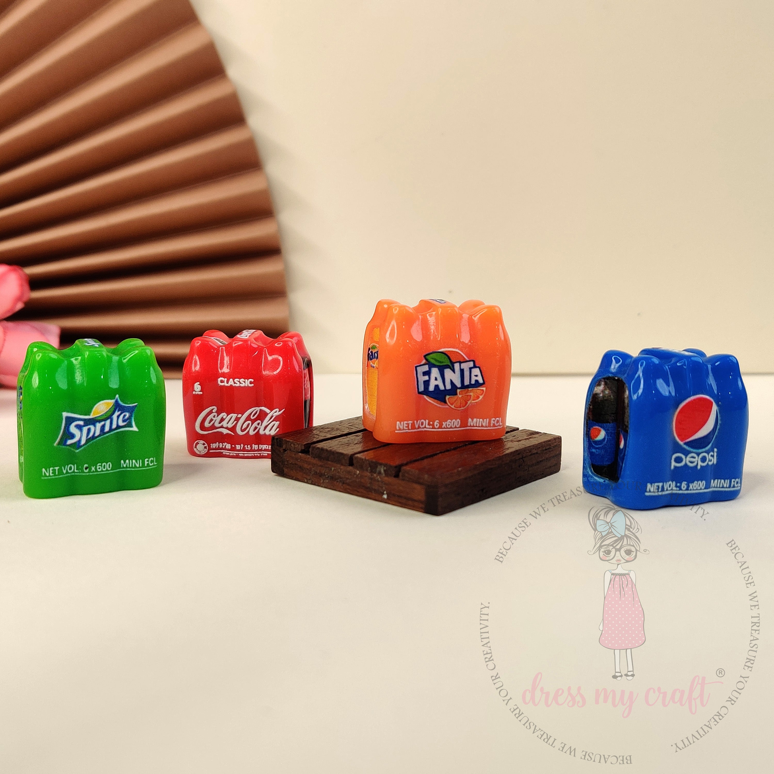 Miniature Soft Drink Bottle Packs