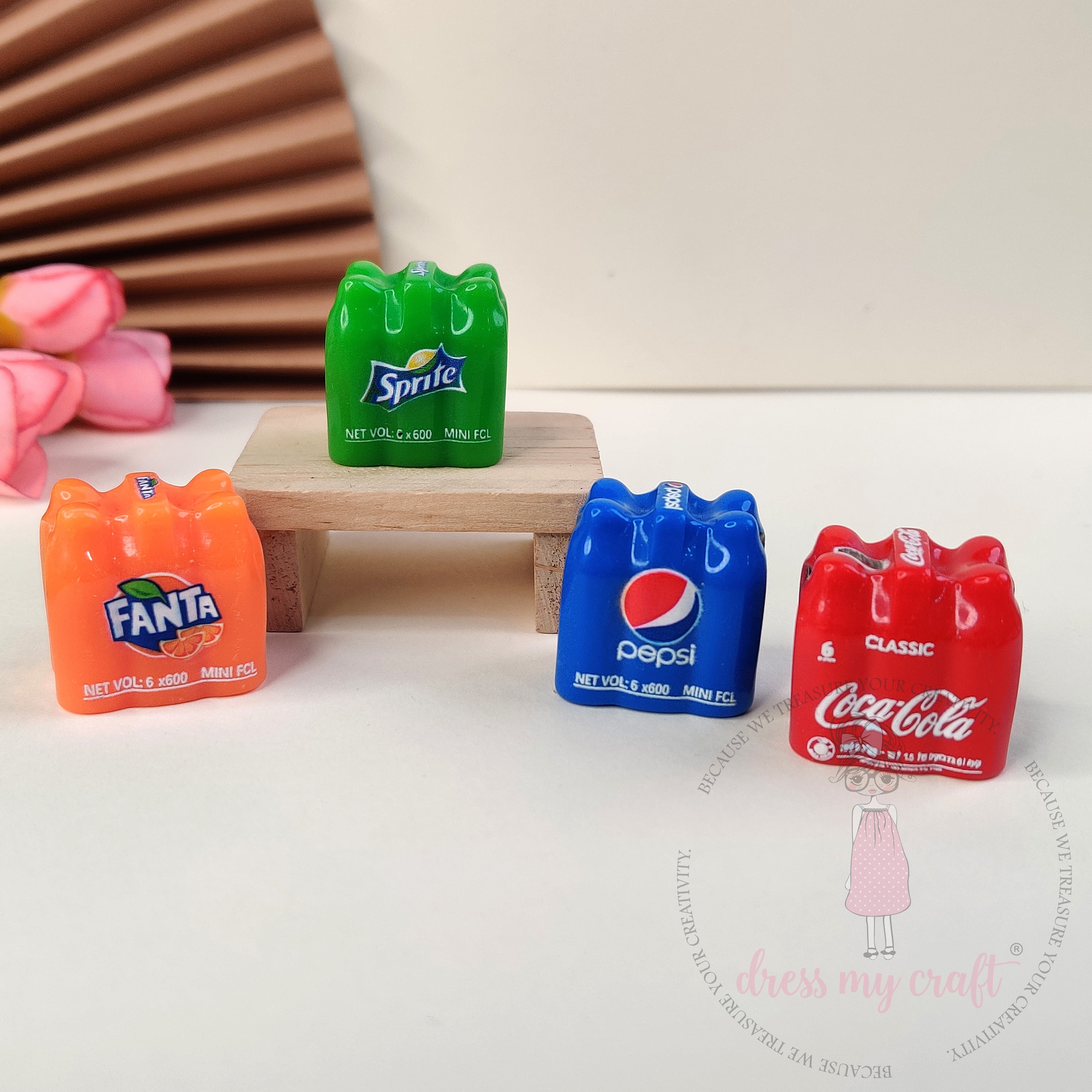 Miniature Soft Drink Bottle Packs