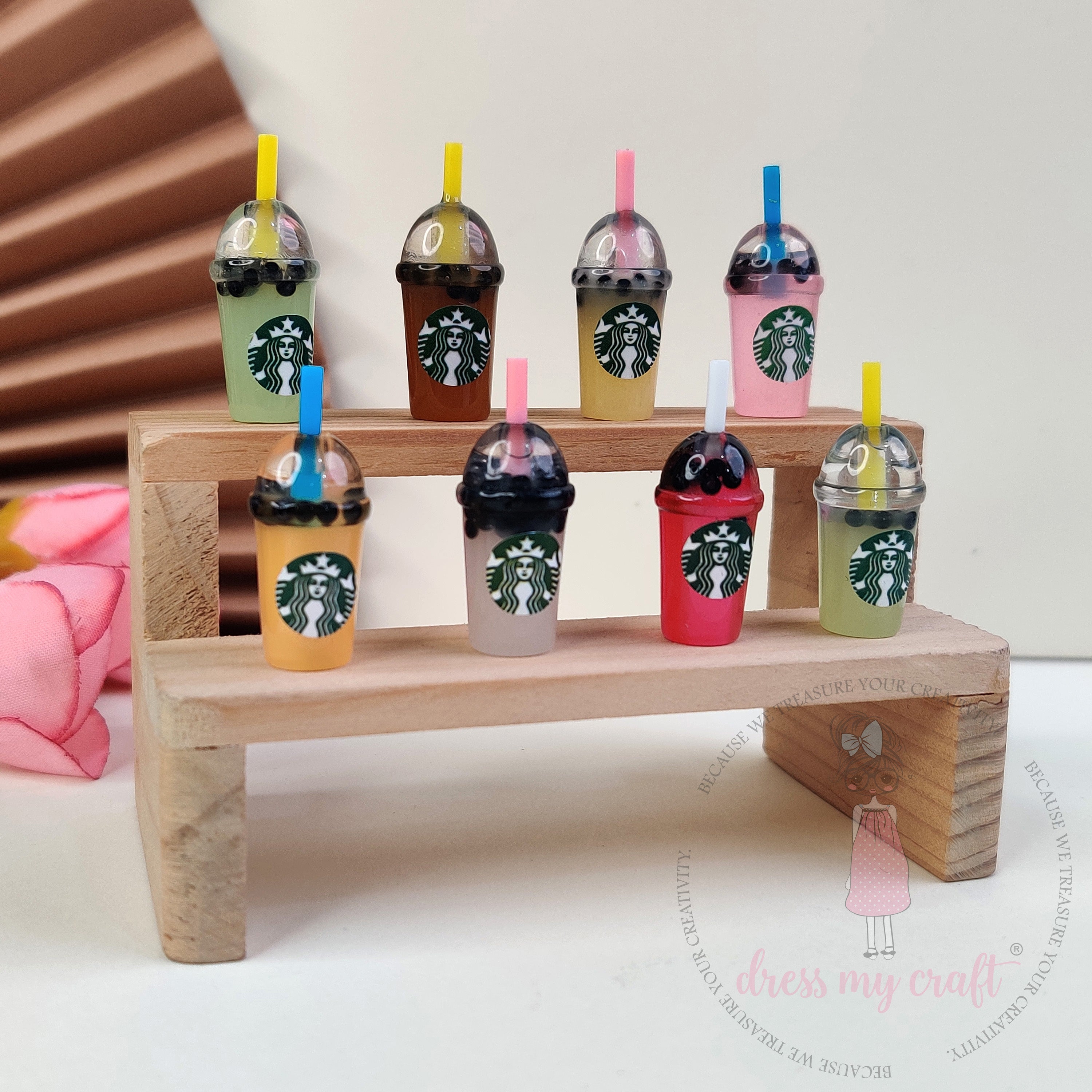 Miniature Starbucks Iced Tea – With Lid