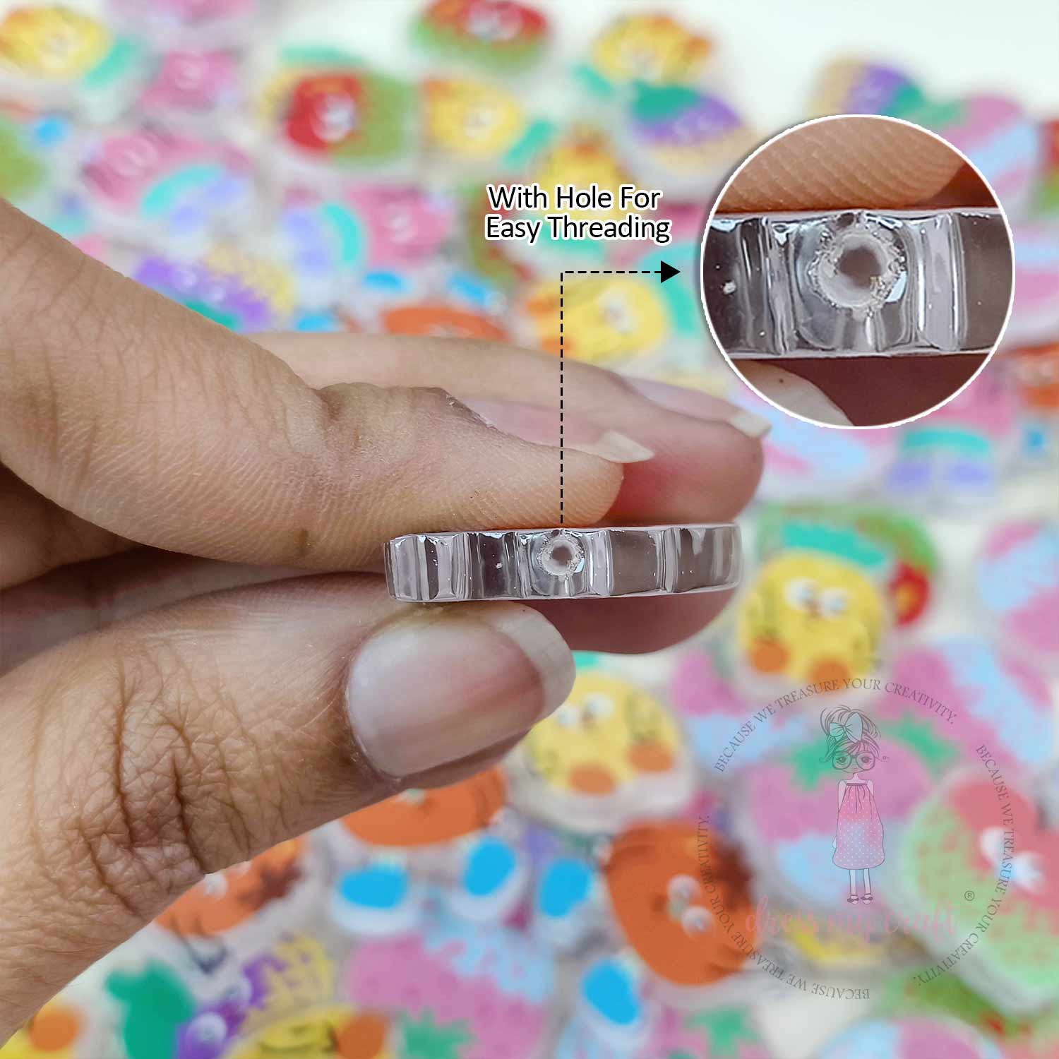 Kawaii Fruit Acrylic Beads