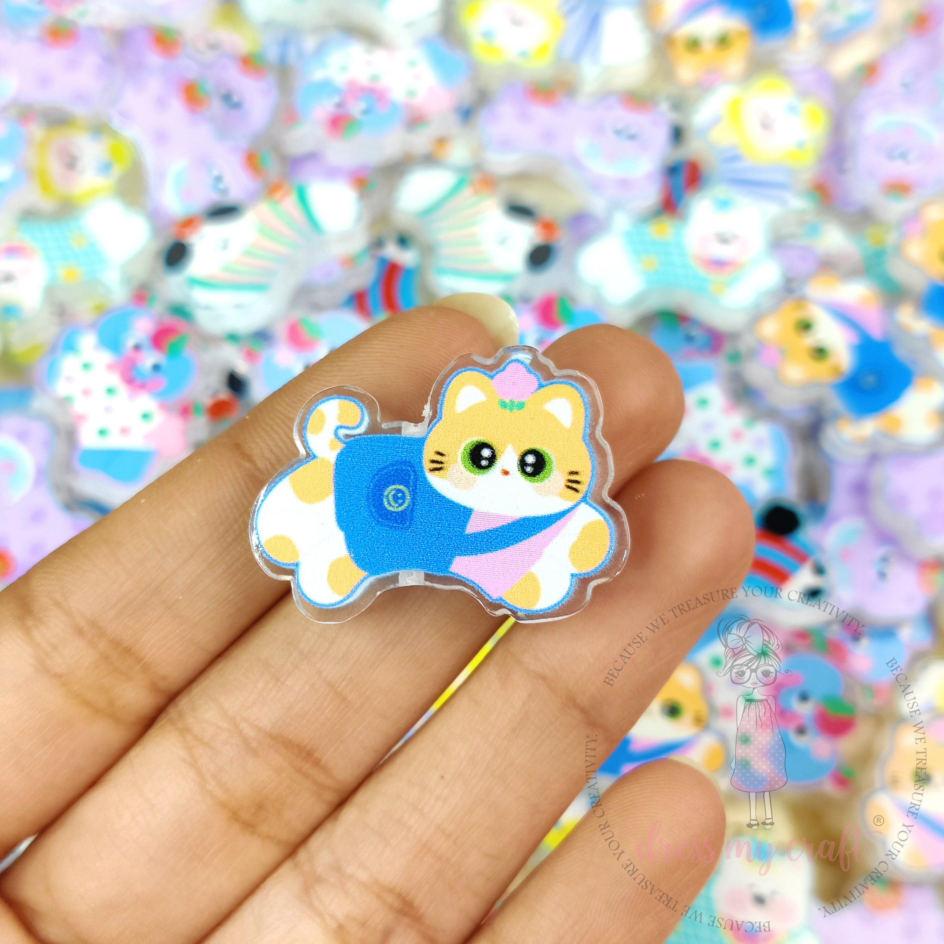 Kawaii Animal Acrylic Beads