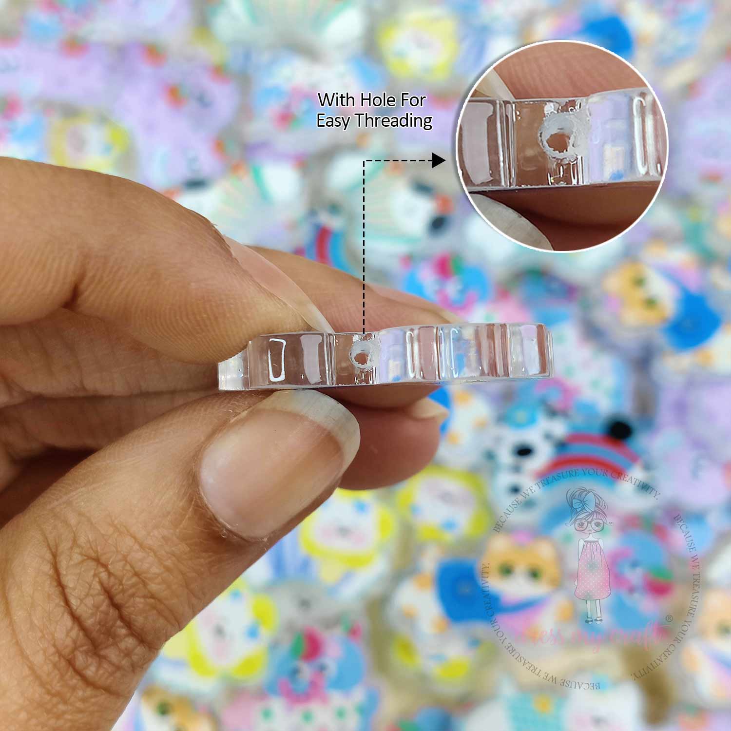 Kawaii Animal Acrylic Beads