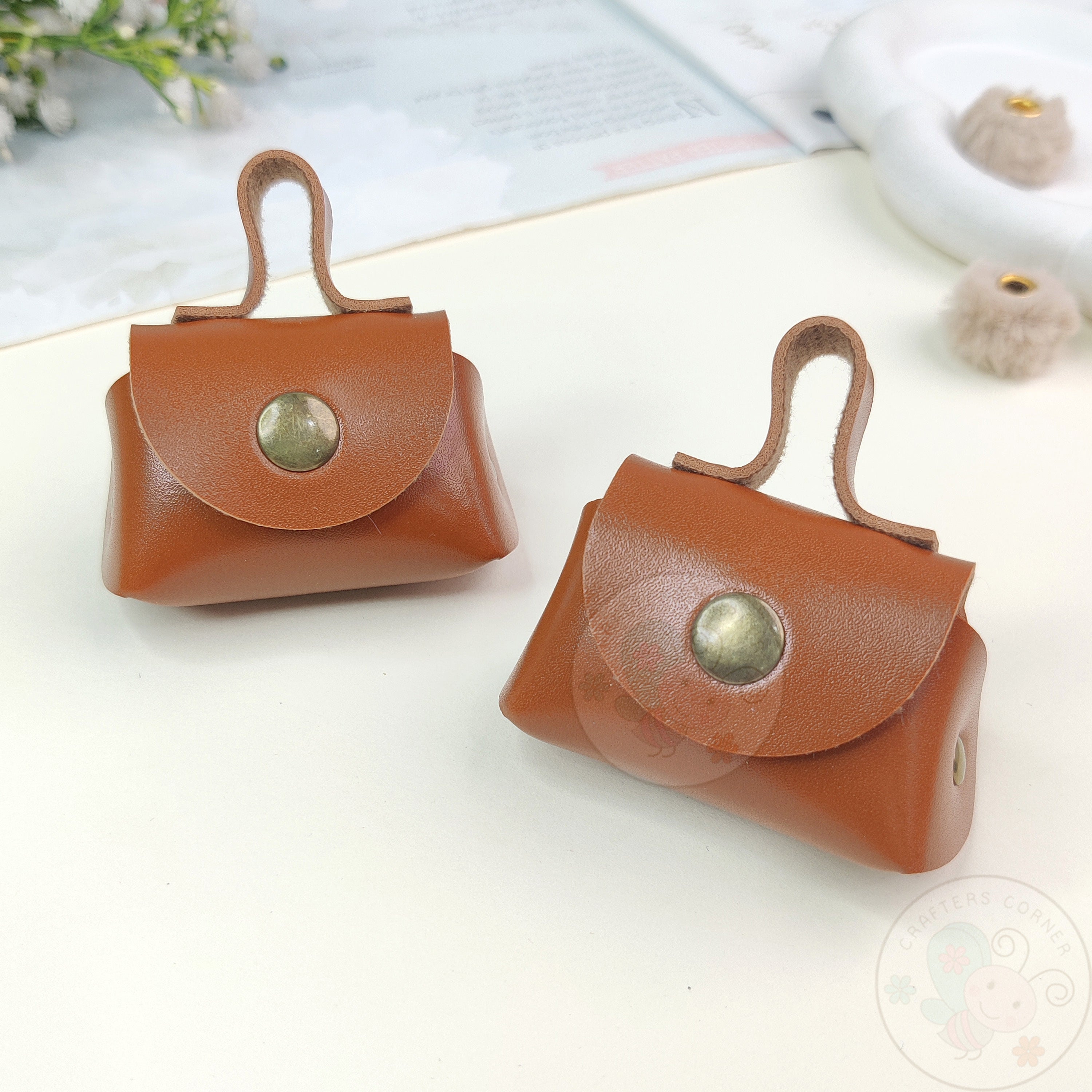 Mini Bag Style Leather Coin Purse - Combo Set