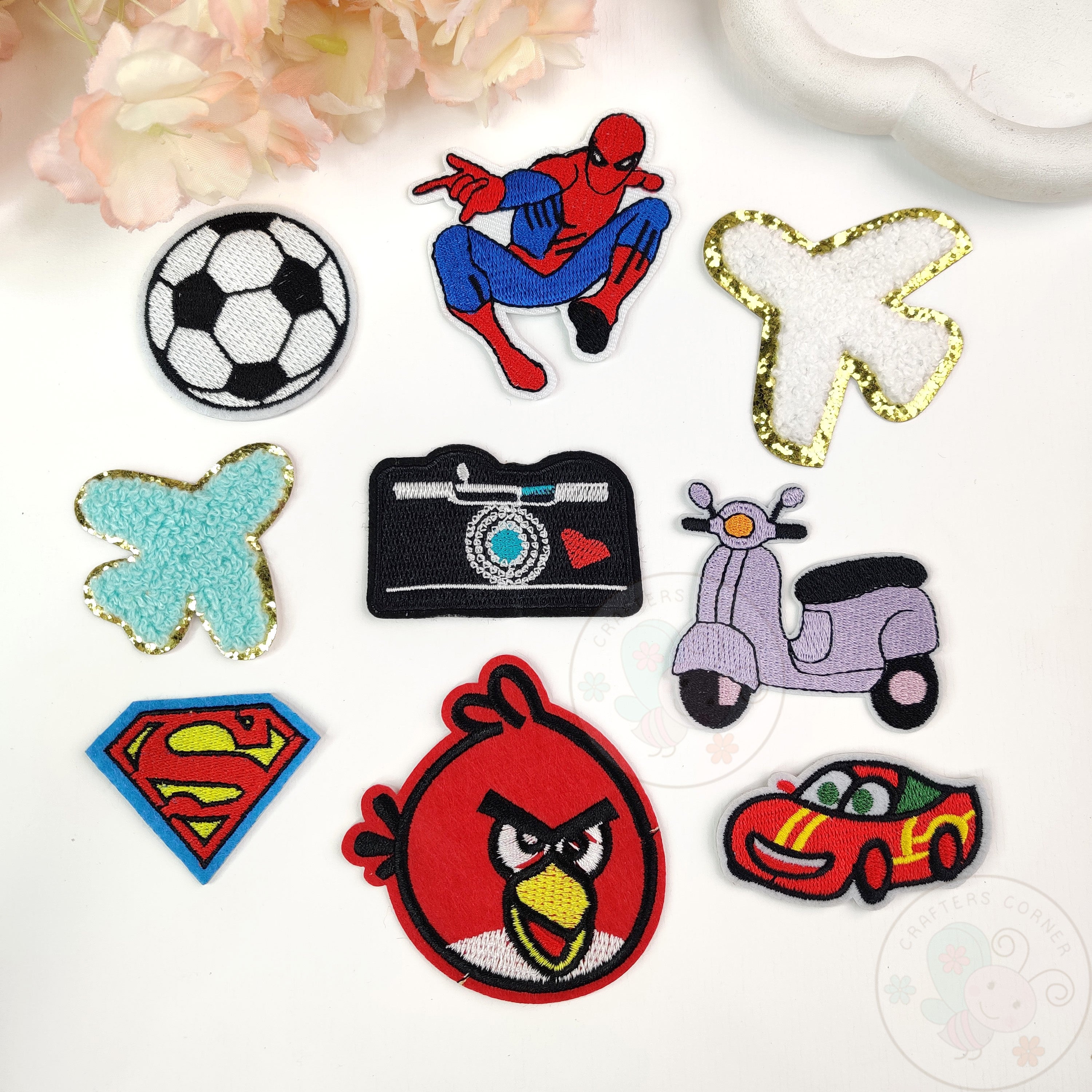 Pastel Plush Patches- Boys