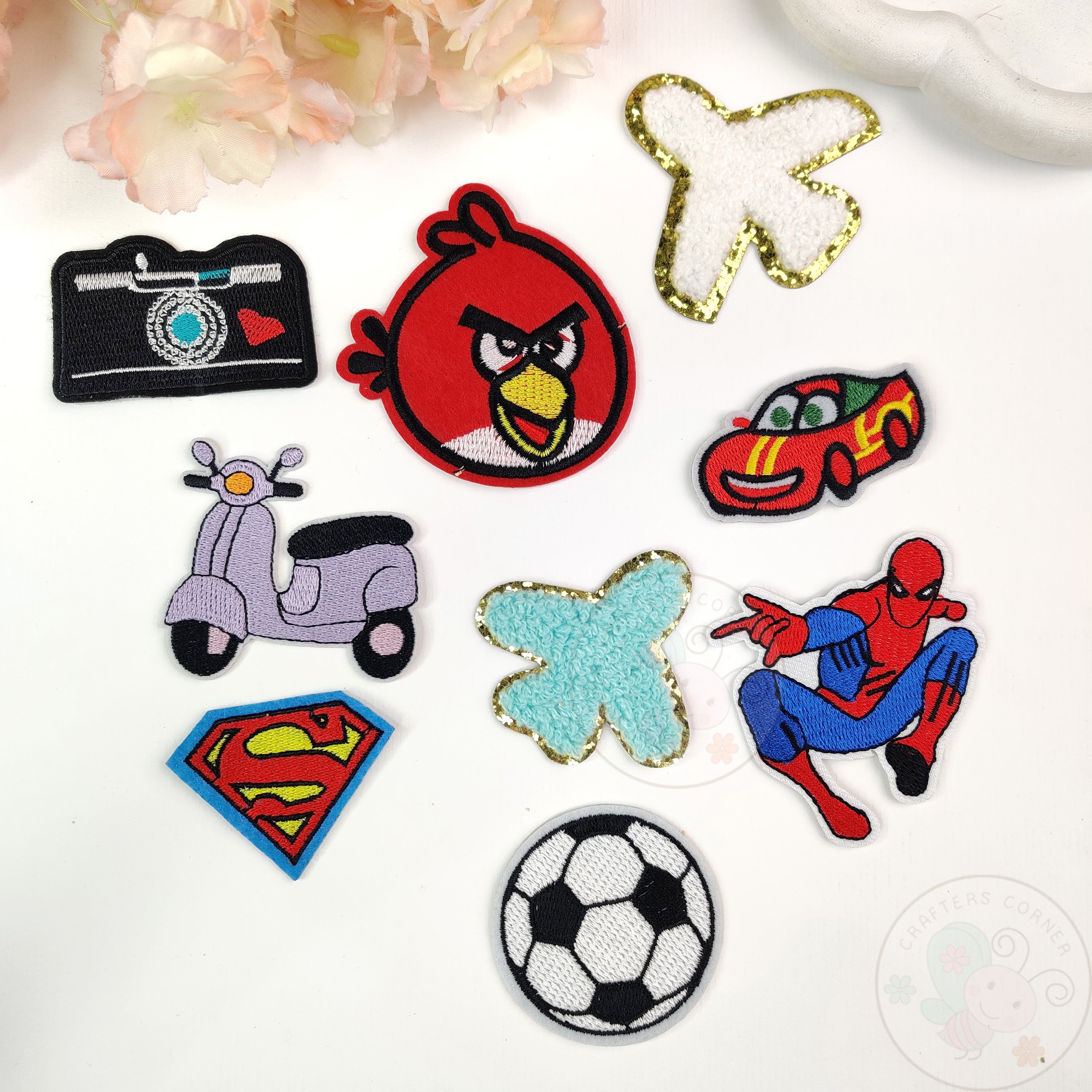 Pastel Plush Patches- Boys