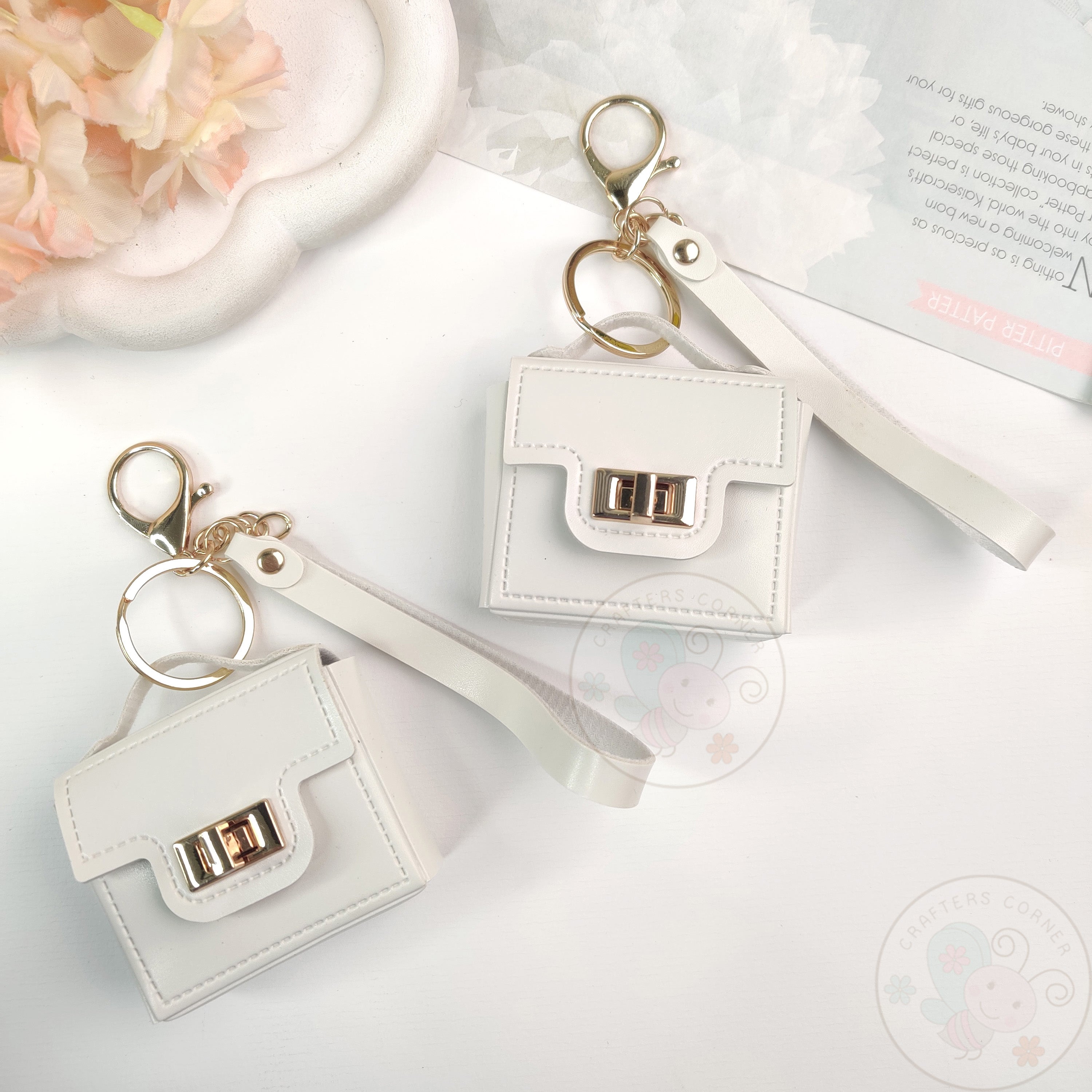 Mini Earbud Case Keychain