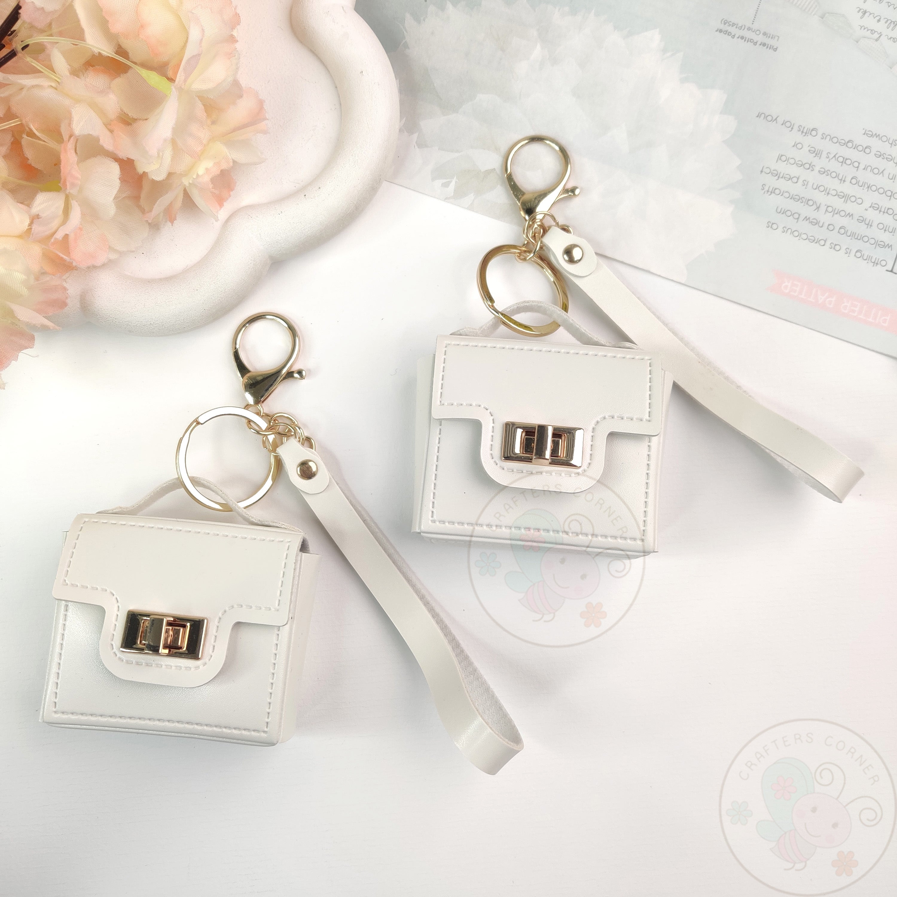 Mini Earbud Case Keychain