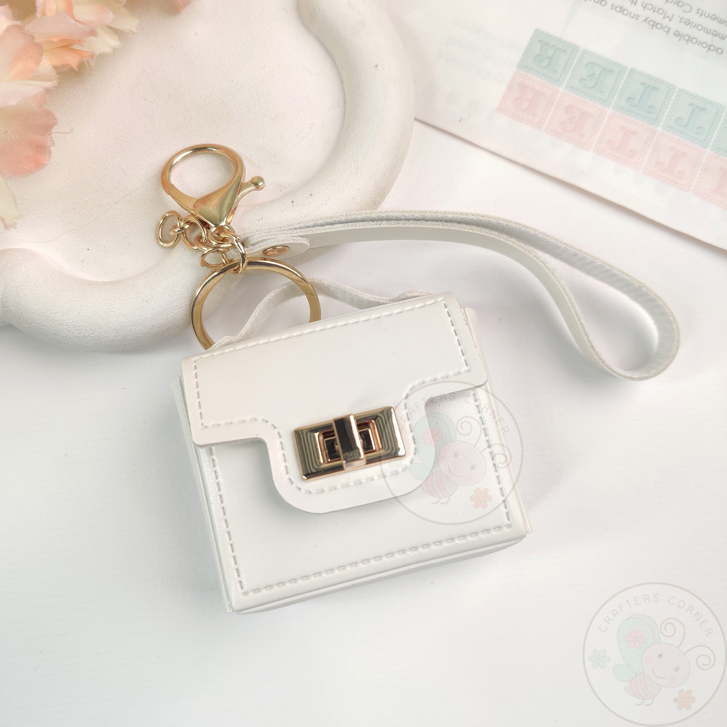 Mini Earbud Case Keychain