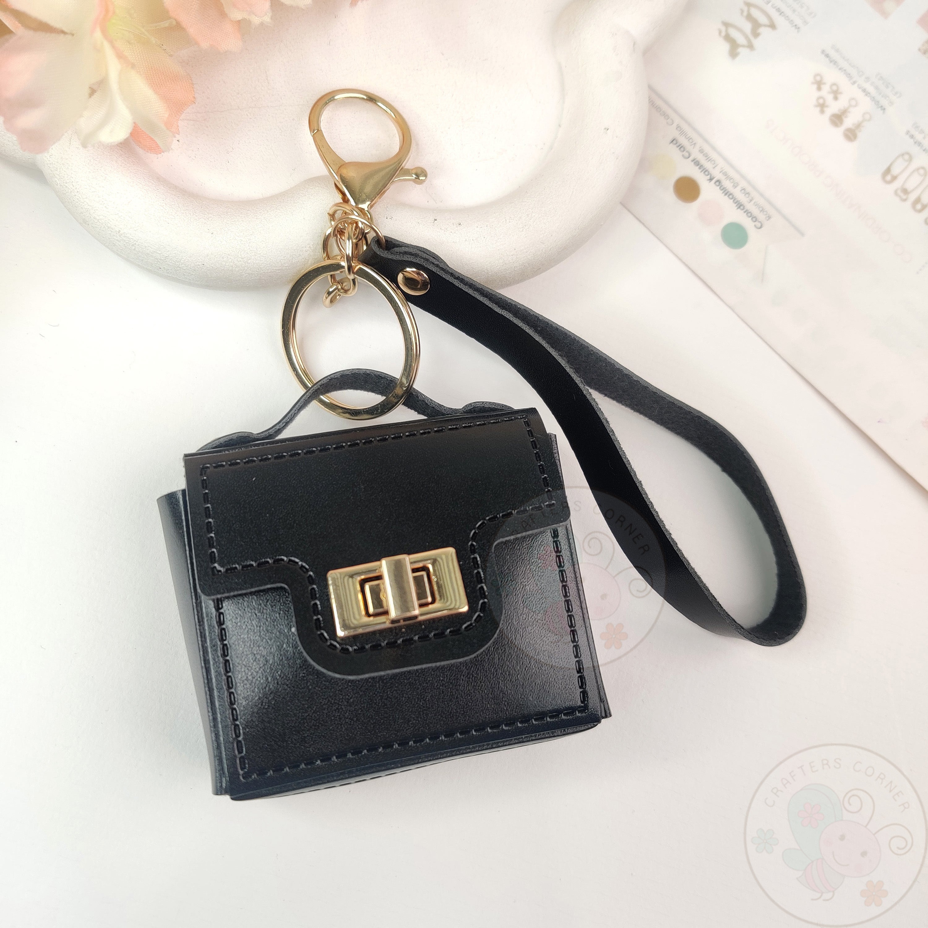 Mini Earbud Case Keychain
