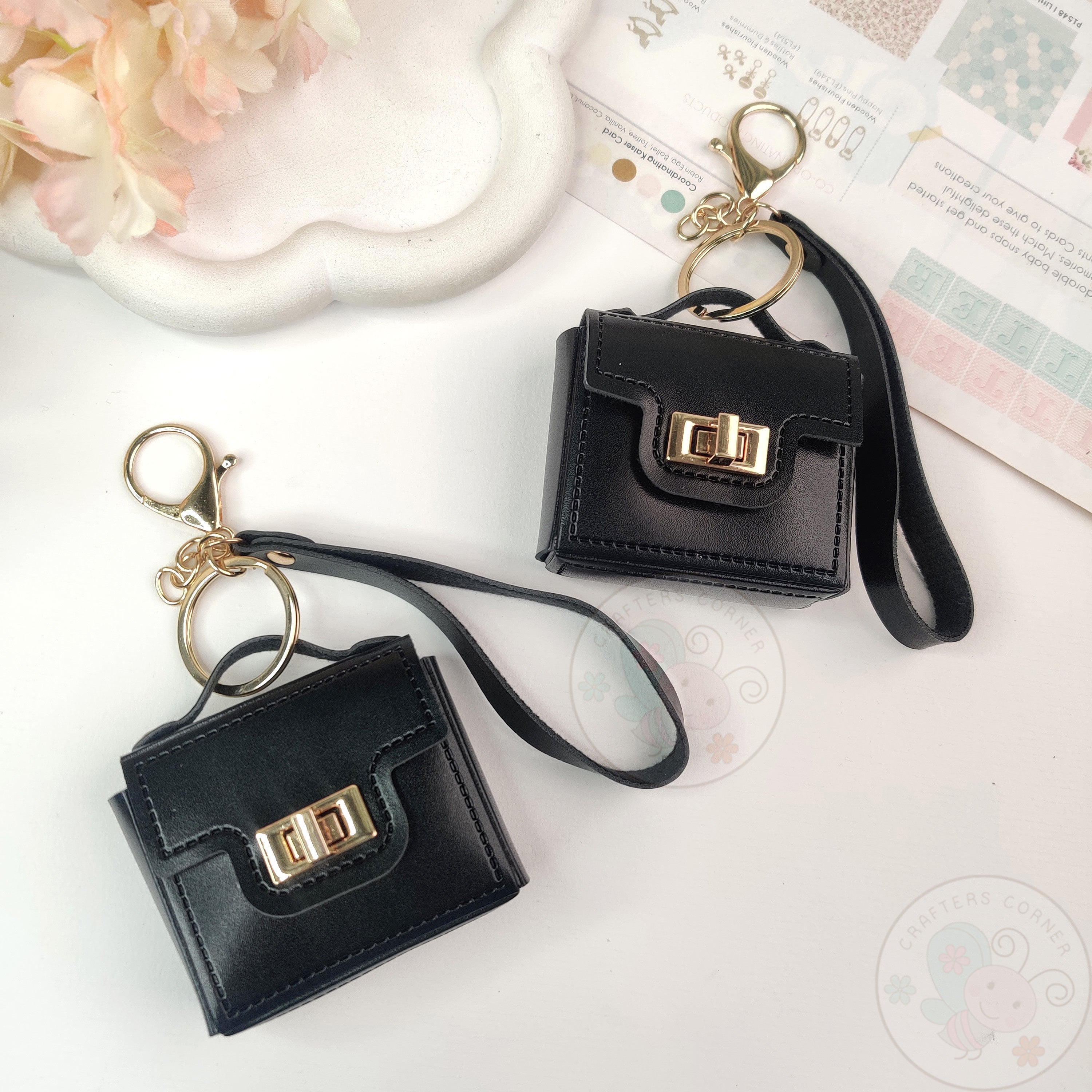 Mini Earbud Case Keychain