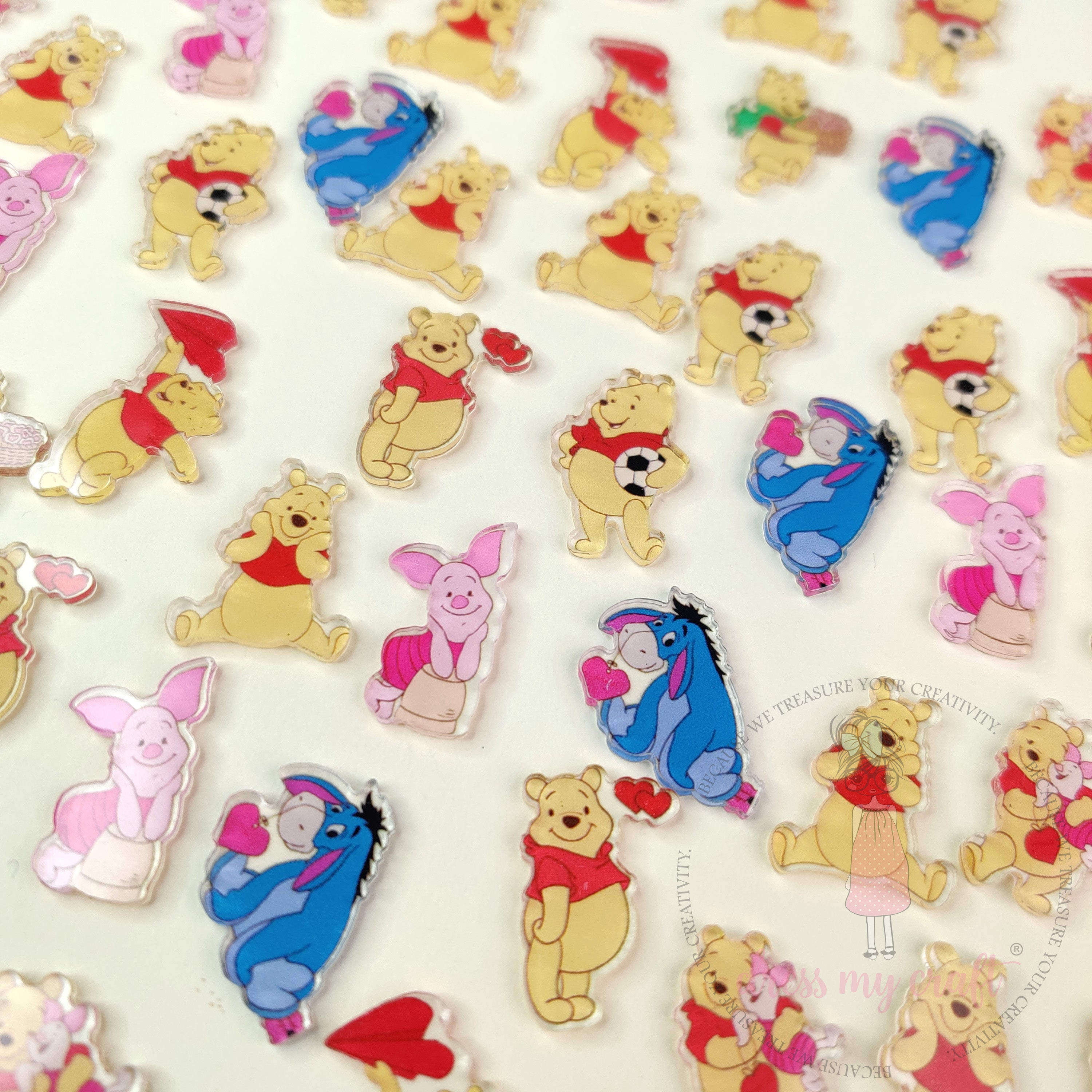 Honey Bear & Friends  - Mini Acrylic charms