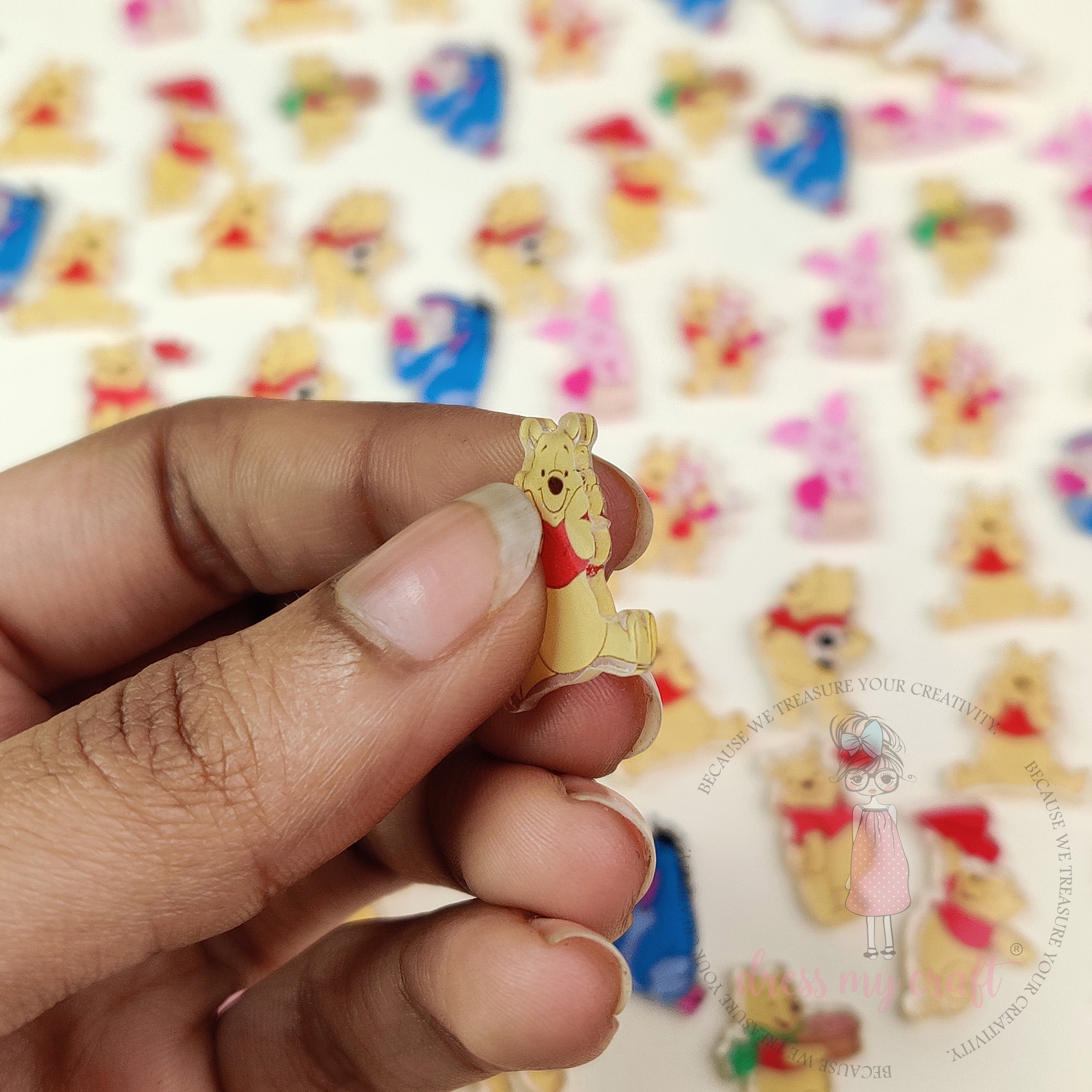 Honey Bear & Friends  - Mini Acrylic charms