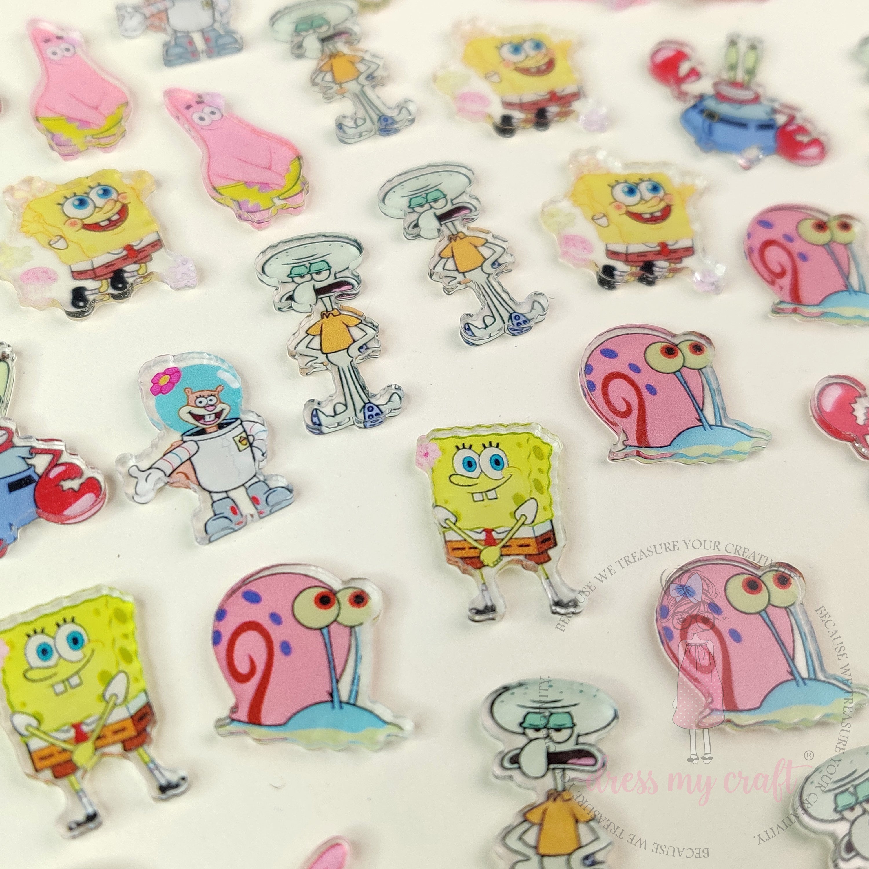 Sponge Buddy - Mini Acrylic charms