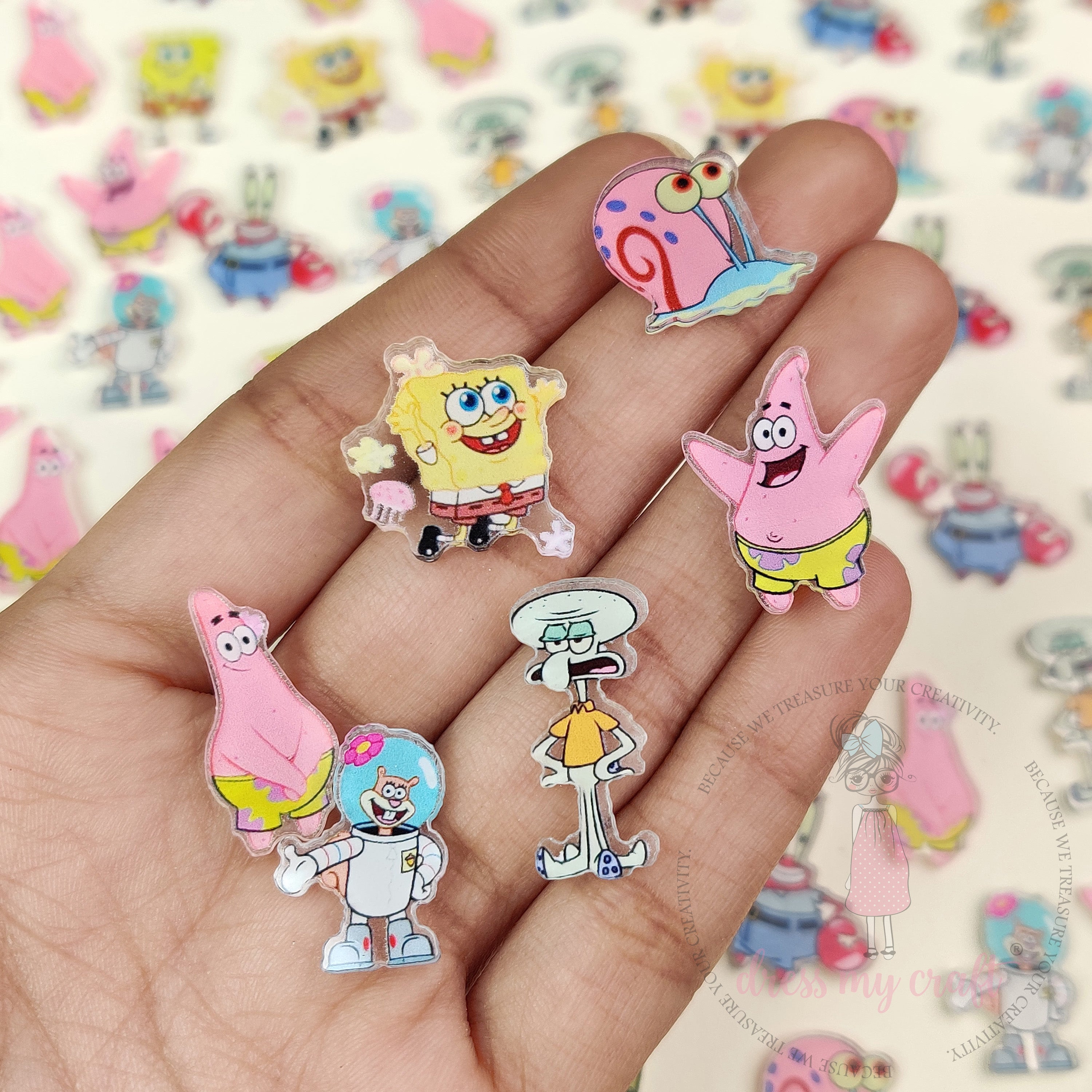 Sponge Buddy - Mini Acrylic charms