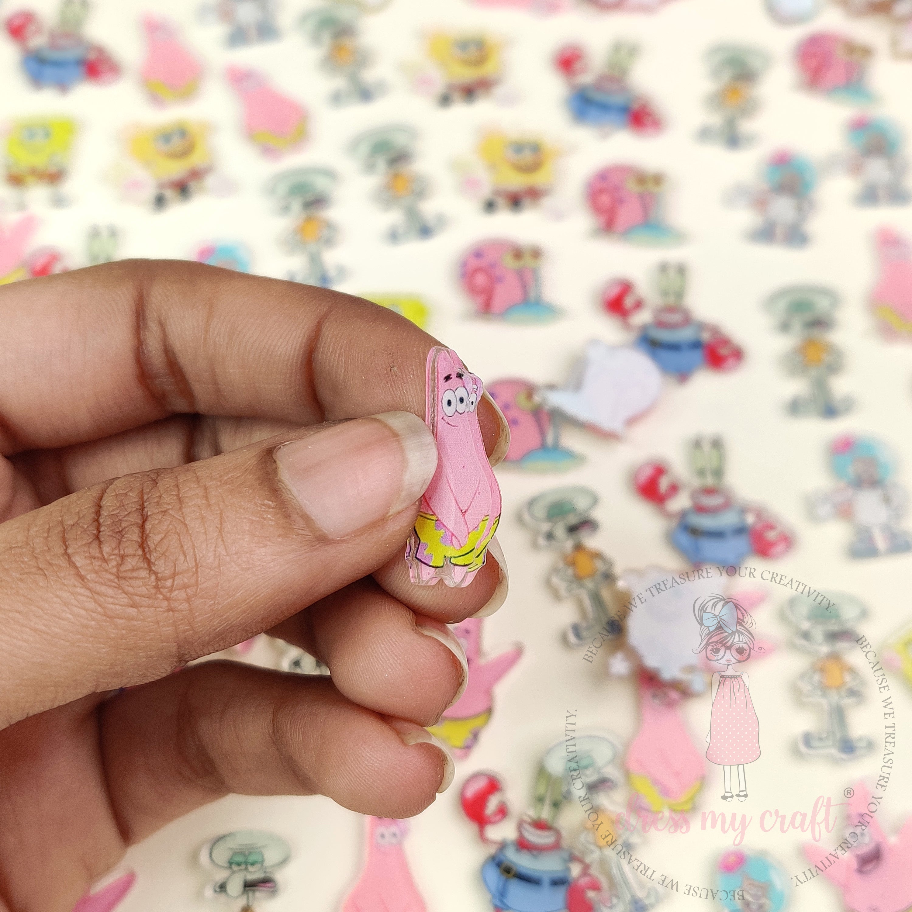 Sponge Buddy - Mini Acrylic charms