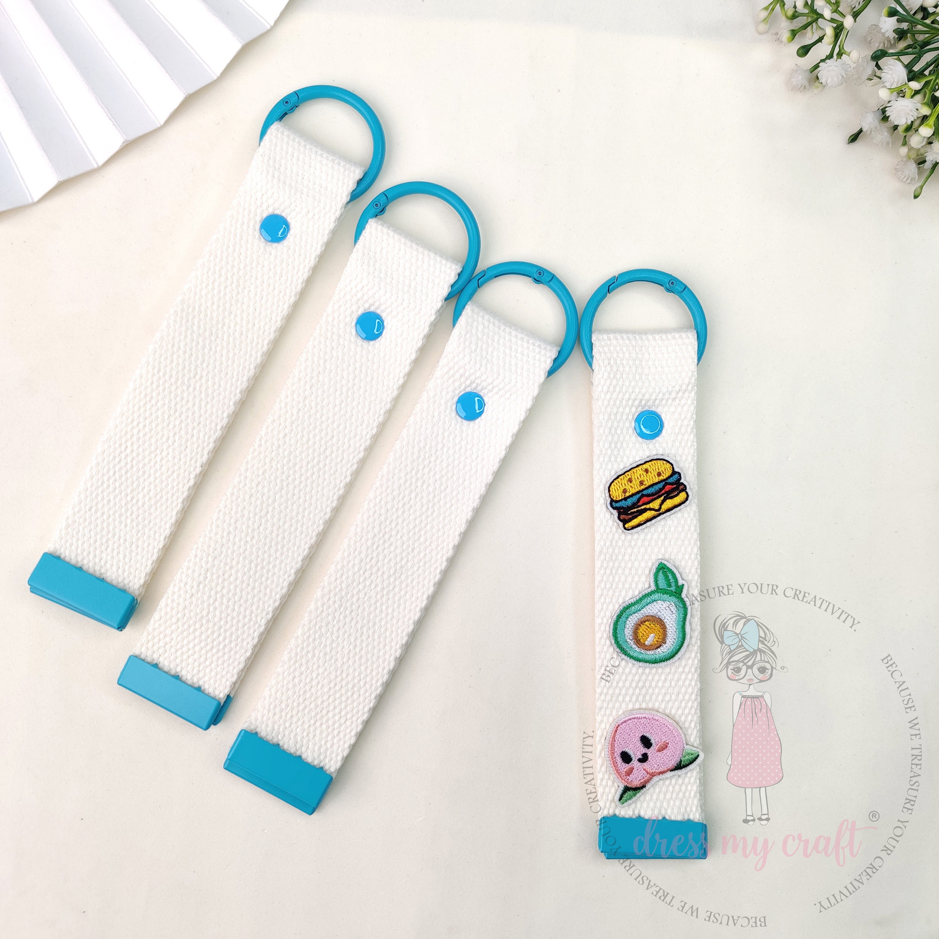 Multicolor Canvas Straps - Pack of 4 Pcs