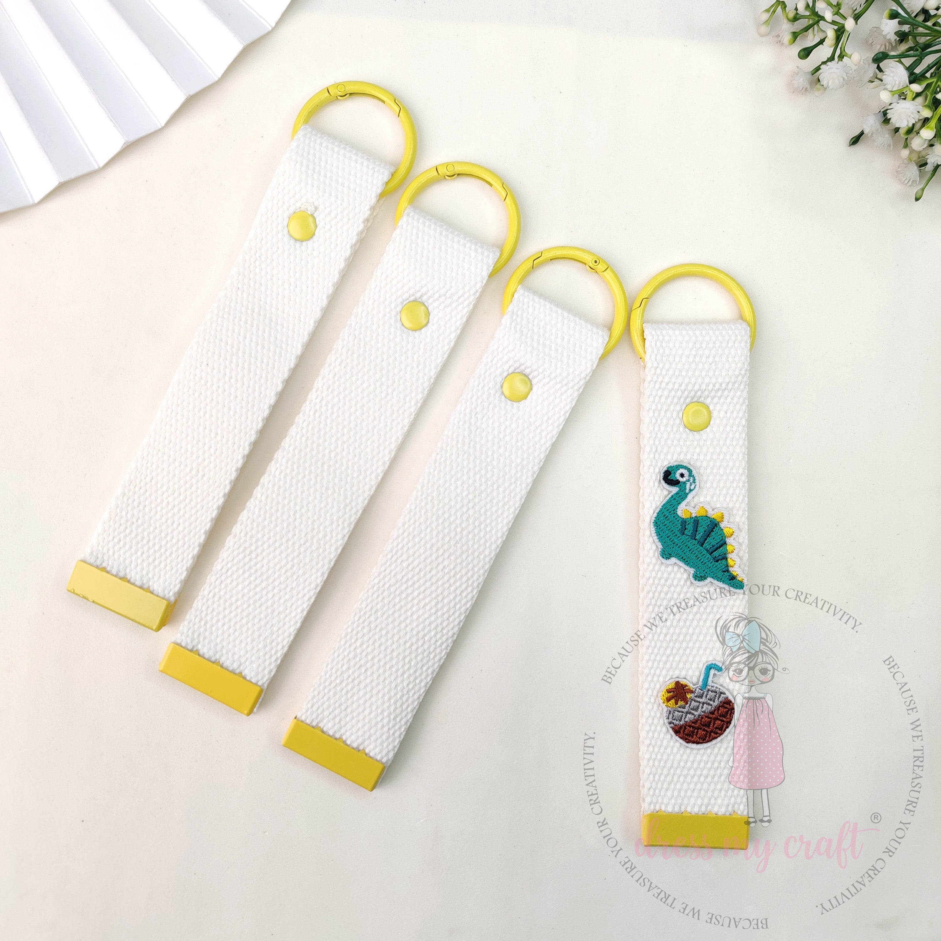 Multicolor Canvas Straps - Pack of 4 Pcs