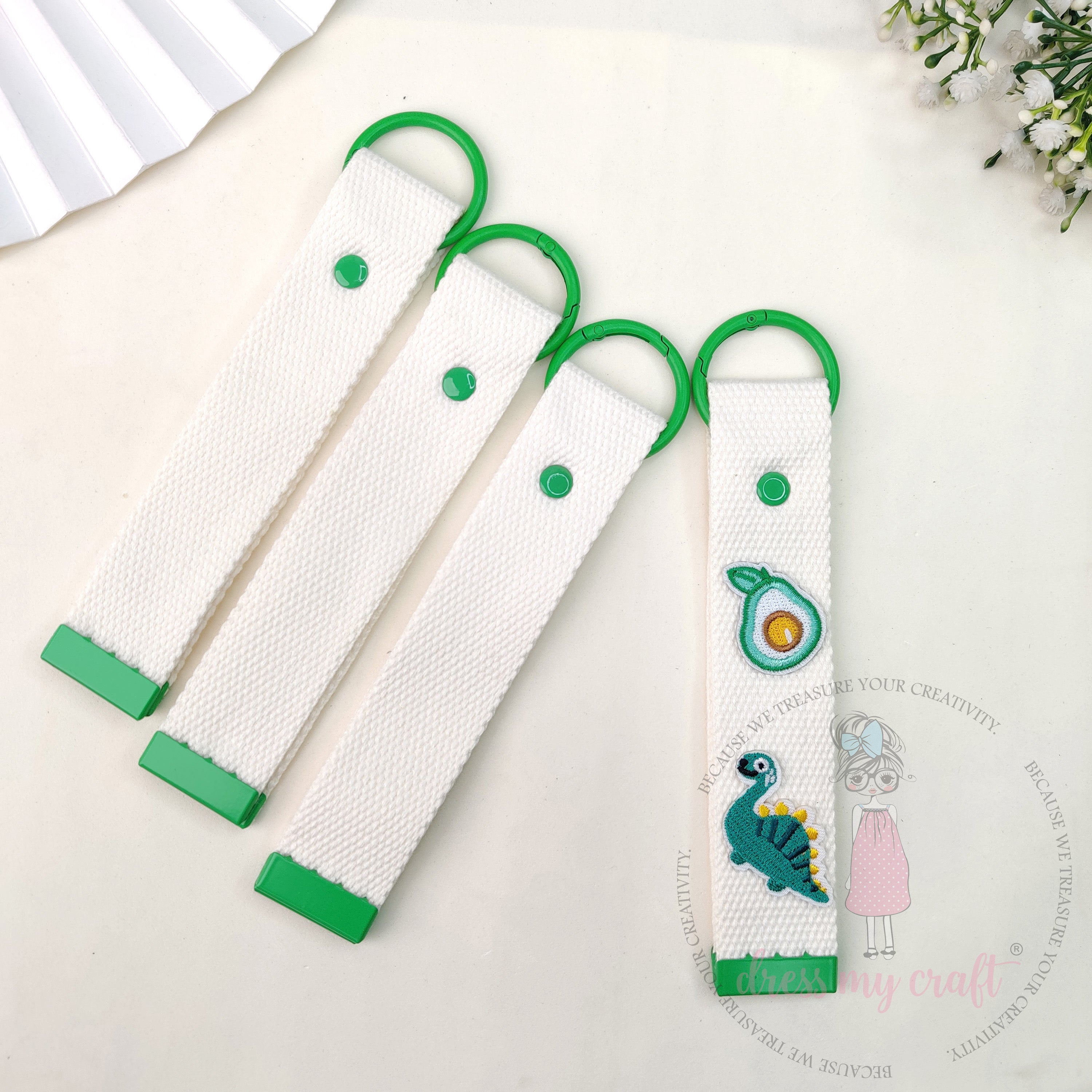 Multicolor Canvas Straps - Pack of 4 Pcs