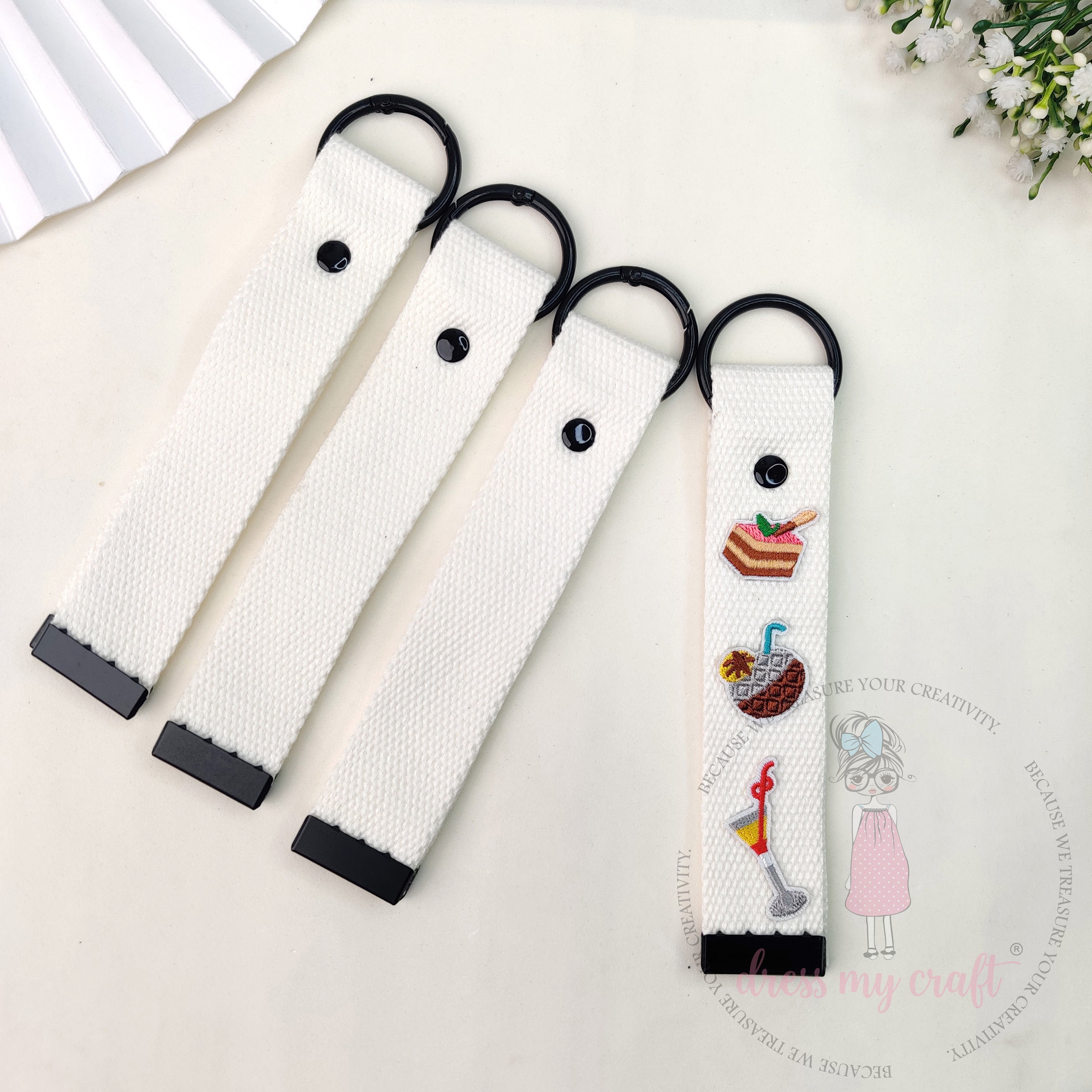 Multicolor Canvas Straps - Pack of 4 Pcs