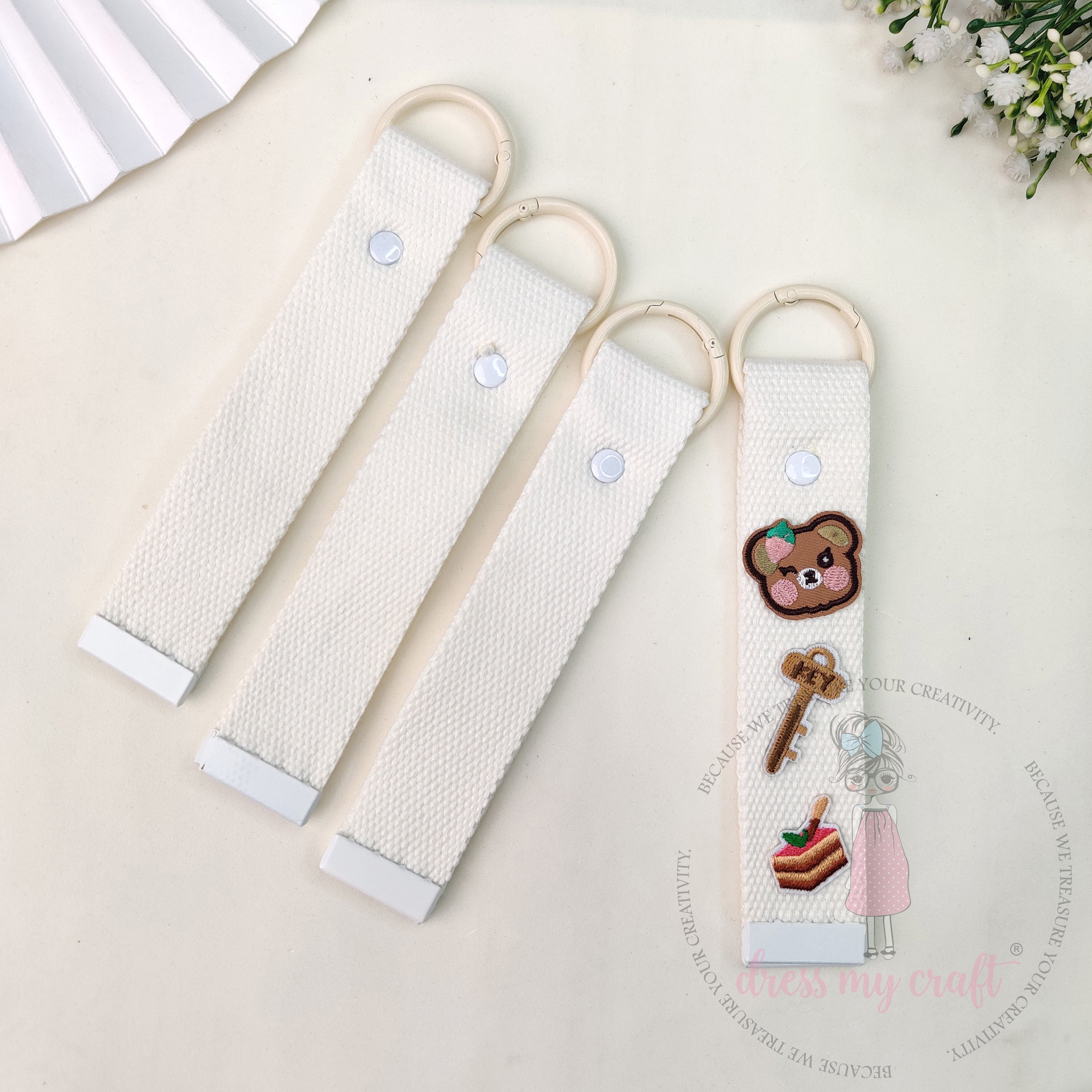 Multicolor Canvas Straps - Pack of 4 Pcs