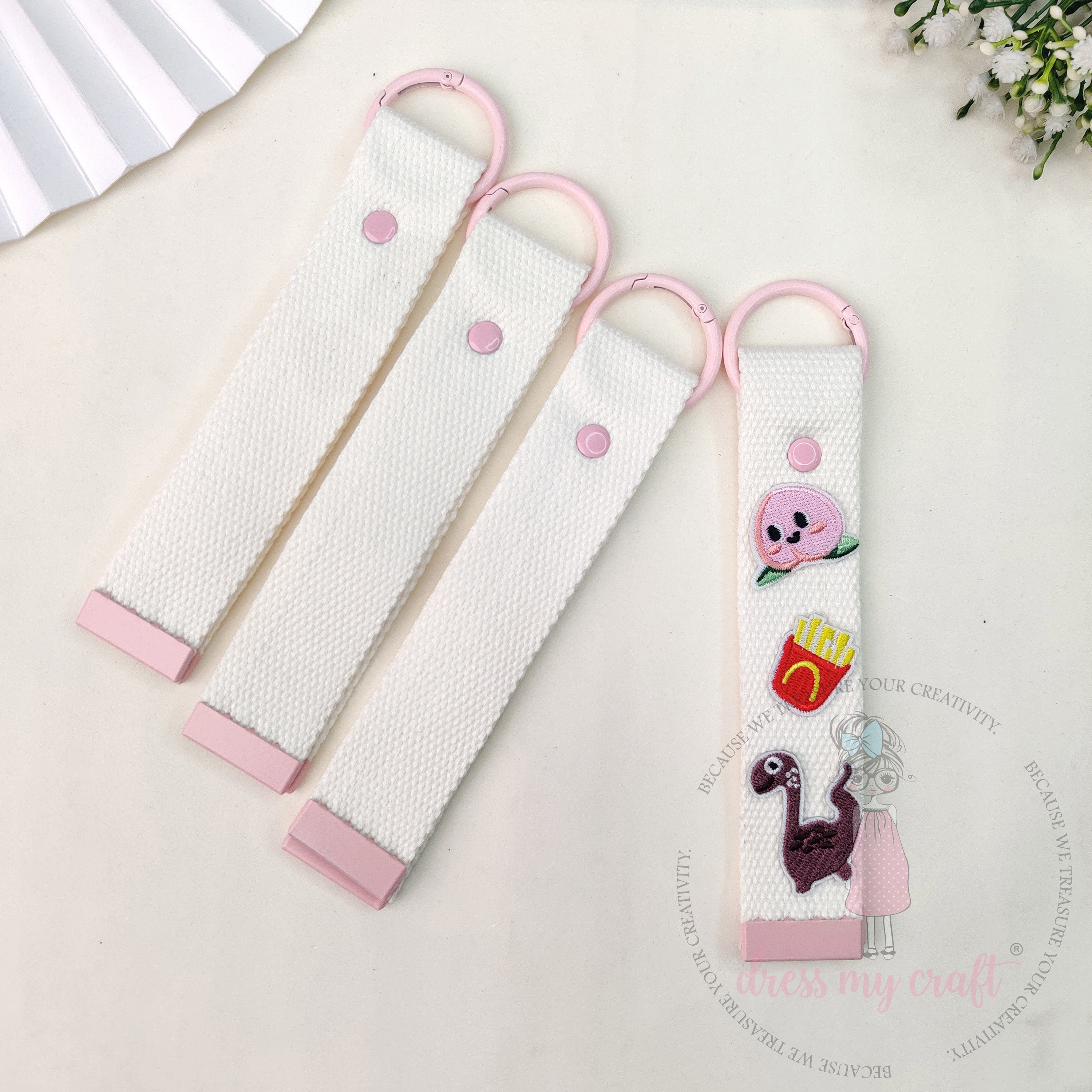 Multicolor Canvas Straps - Pack of 4 Pcs