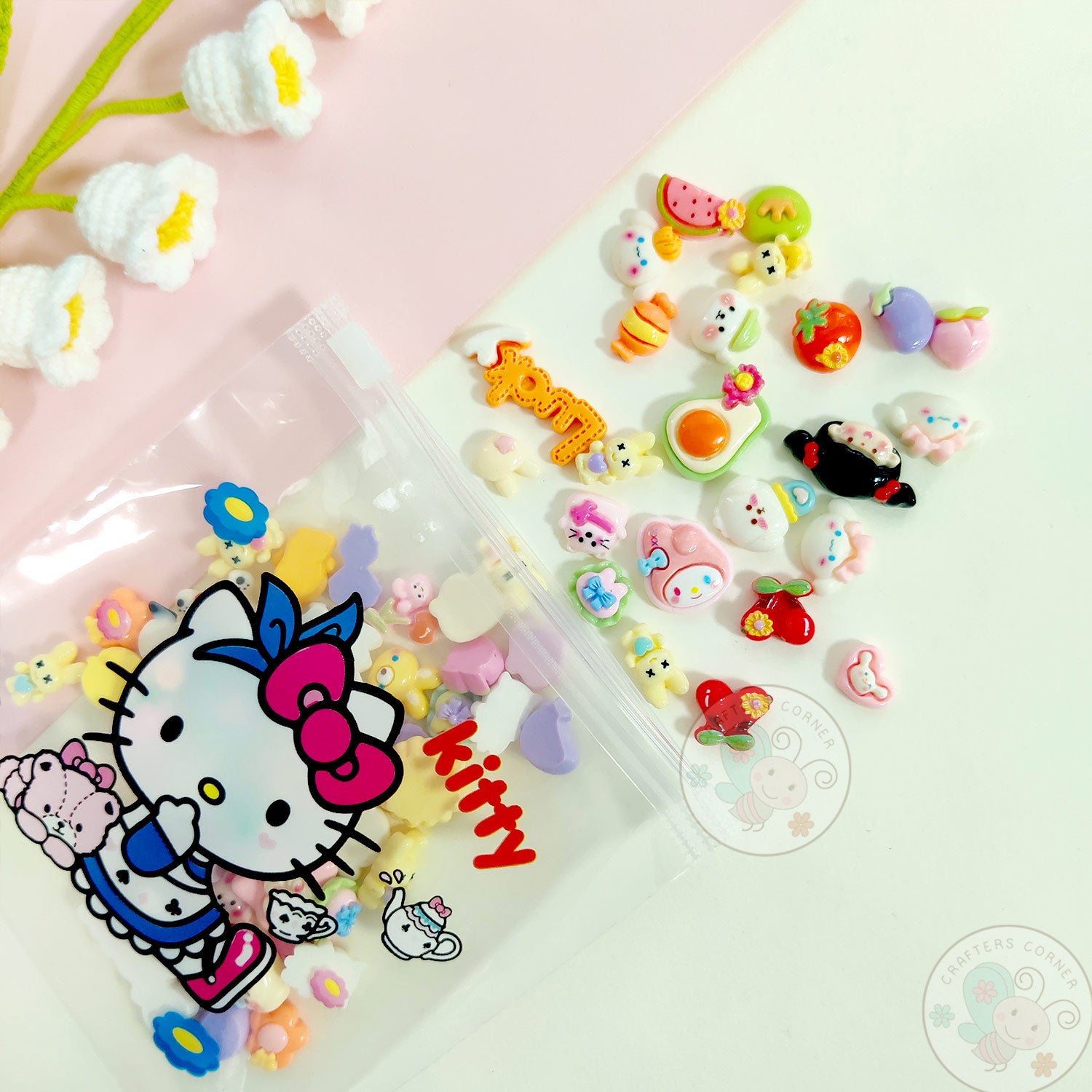 Hello Kitty - Zip Lock Storage Bags