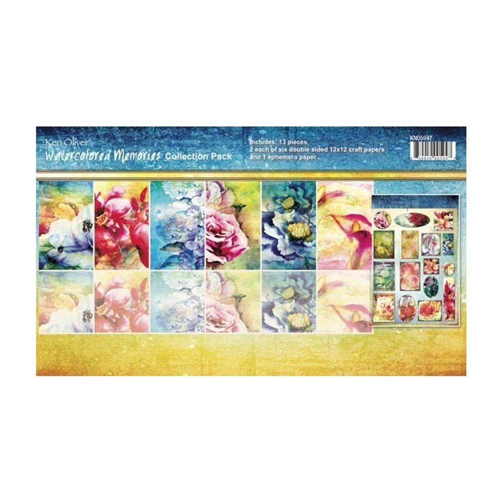 Watercolored Memories - Collection Kit 12" x 12"