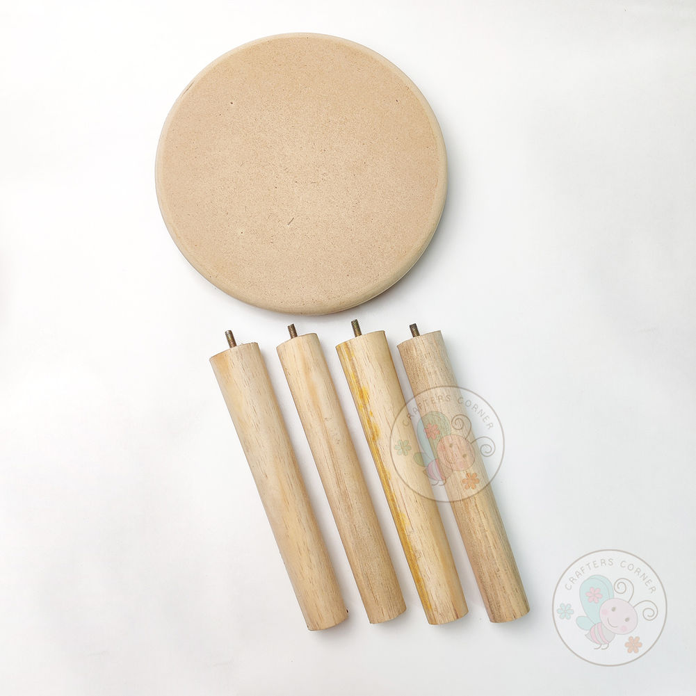 MDF Large Round Table
