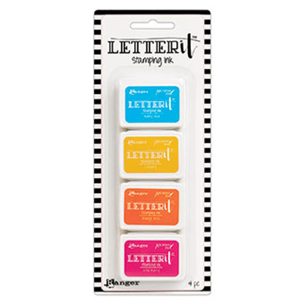 Kit #3 - LETTER IT STAMPING INK SET 4/Pkg – CRAFTERS CORNER
