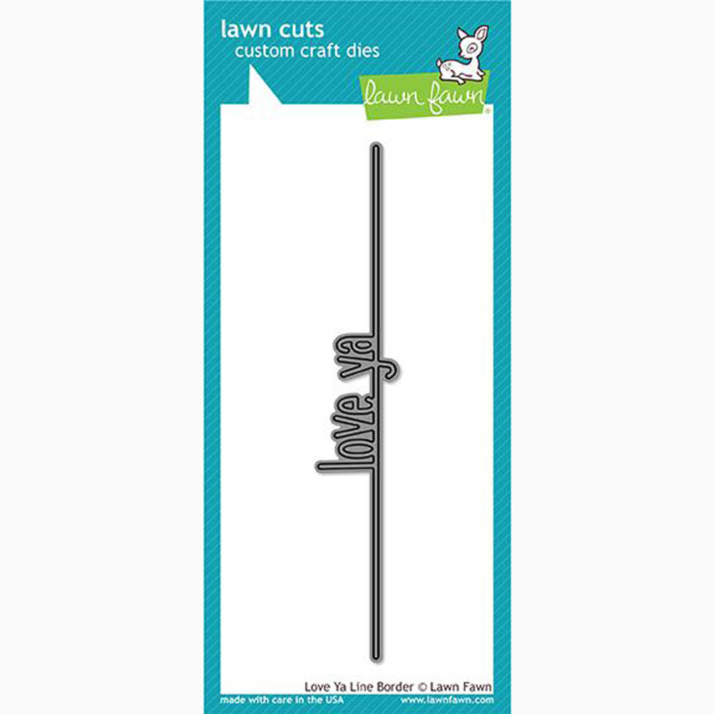 Love Ya Line Border - Die