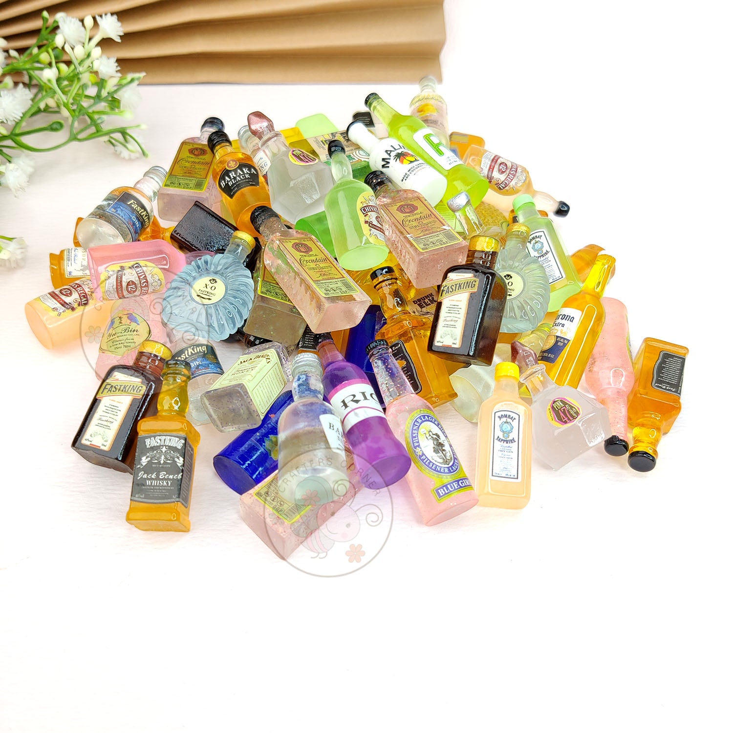 Miniature Liquor Bottles - Assorted Pack