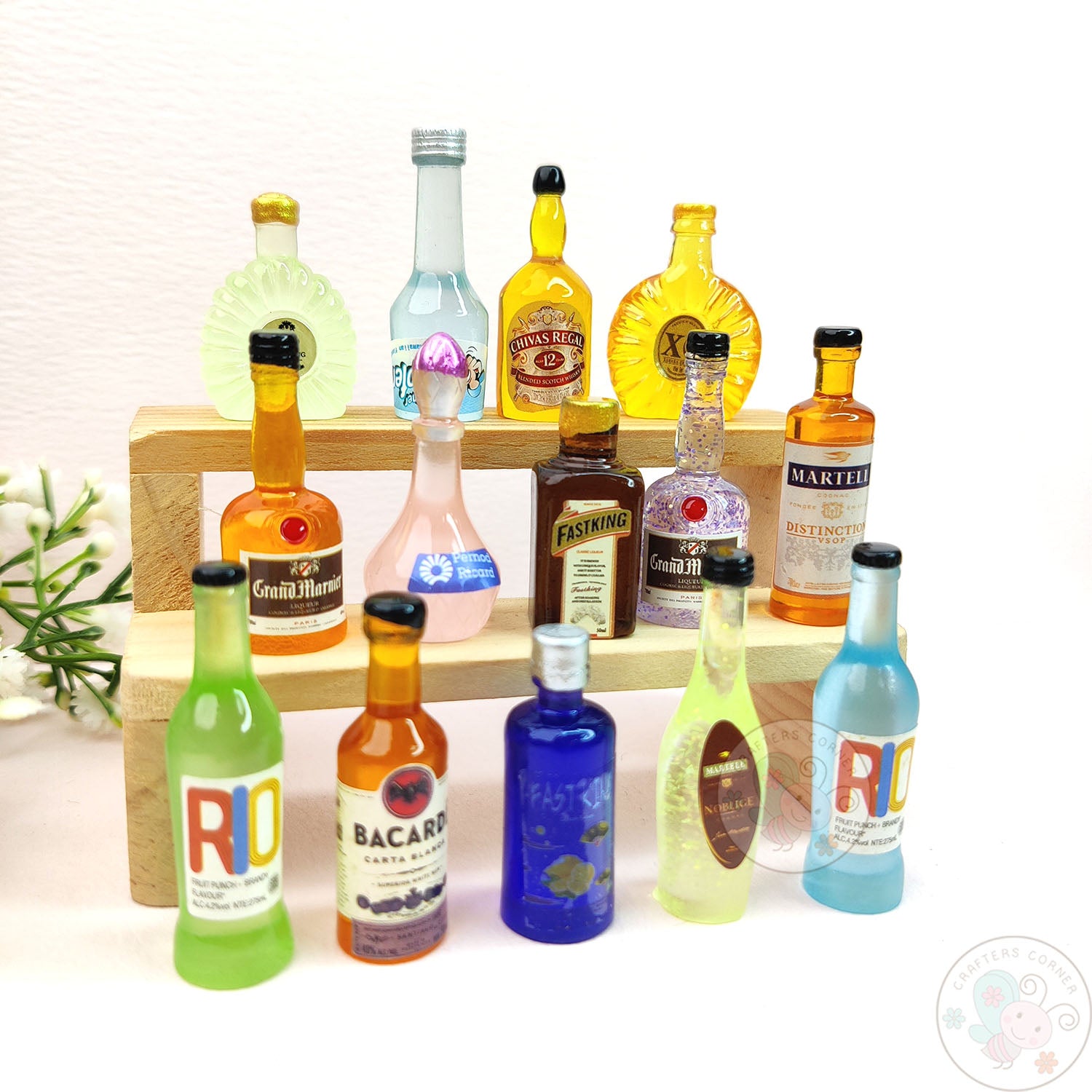 Miniature Liquor Bottles - Assorted Pack