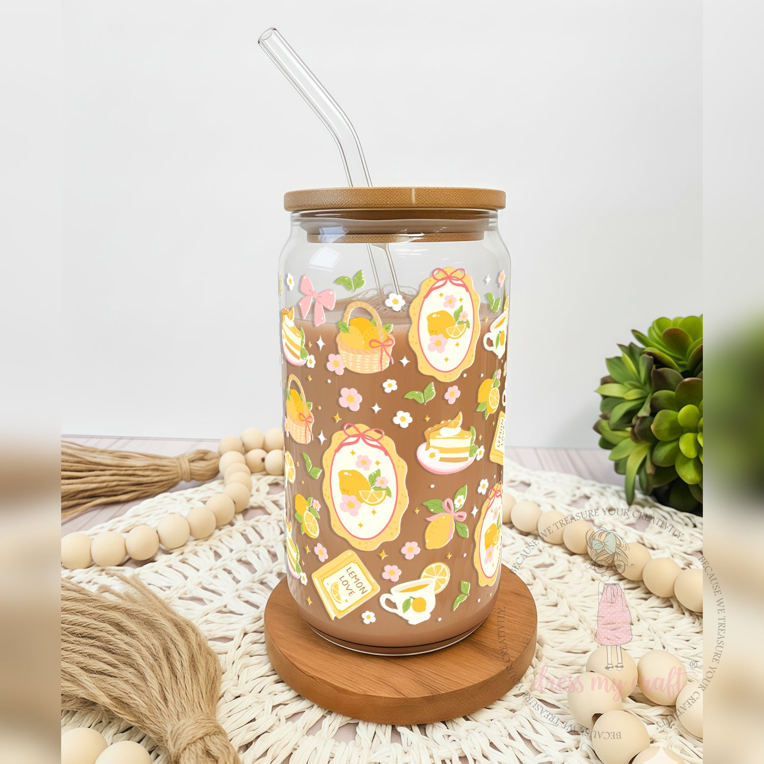 Stick N Peel Stickers - Lemon Sugar Bloom
