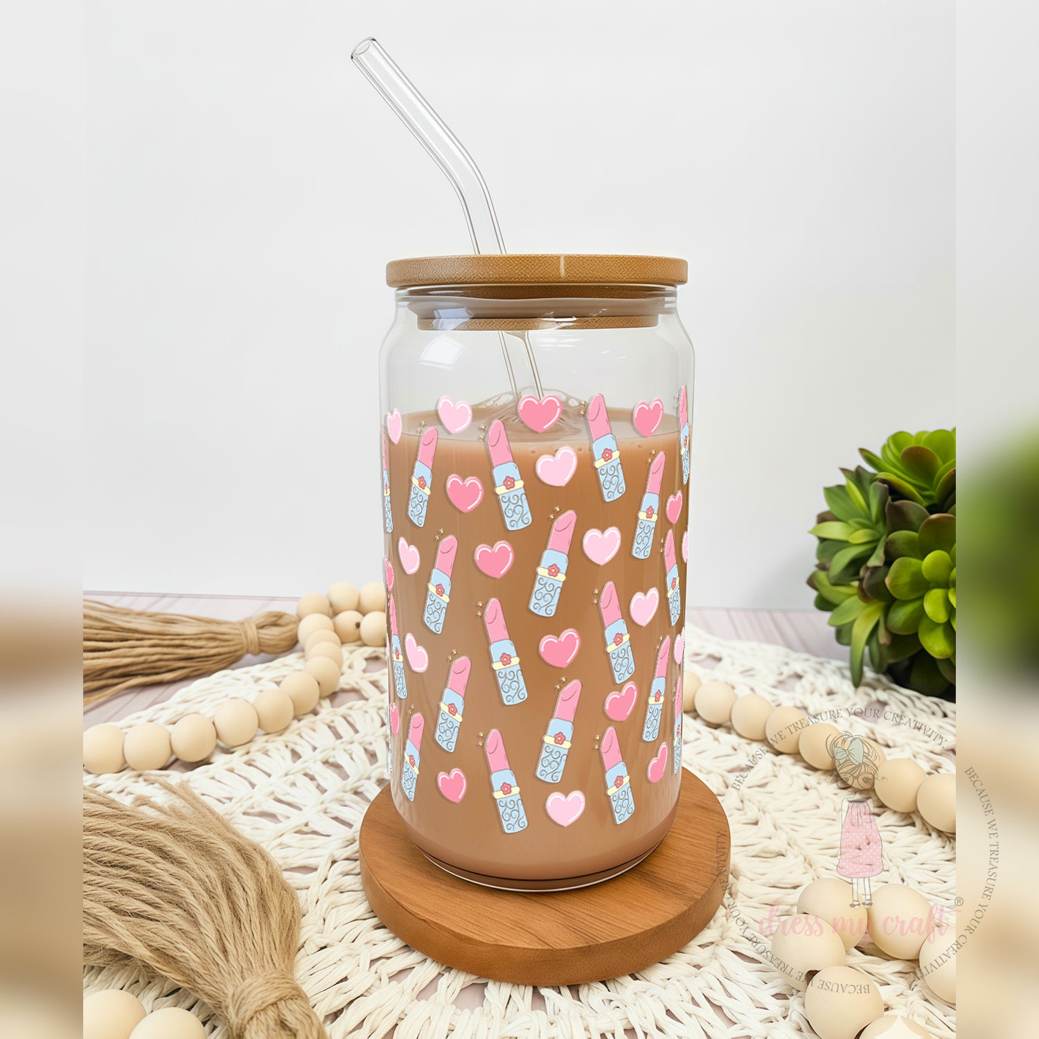 Stick N Peel Stickers- Lipstick