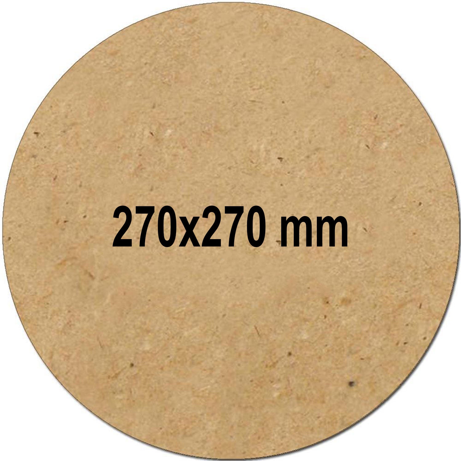 Round MDF Plate #15 - 270 mm