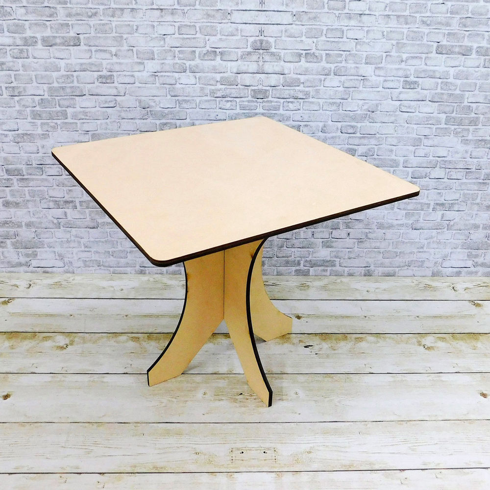 MDF Square Table – CRAFTERS CORNER
