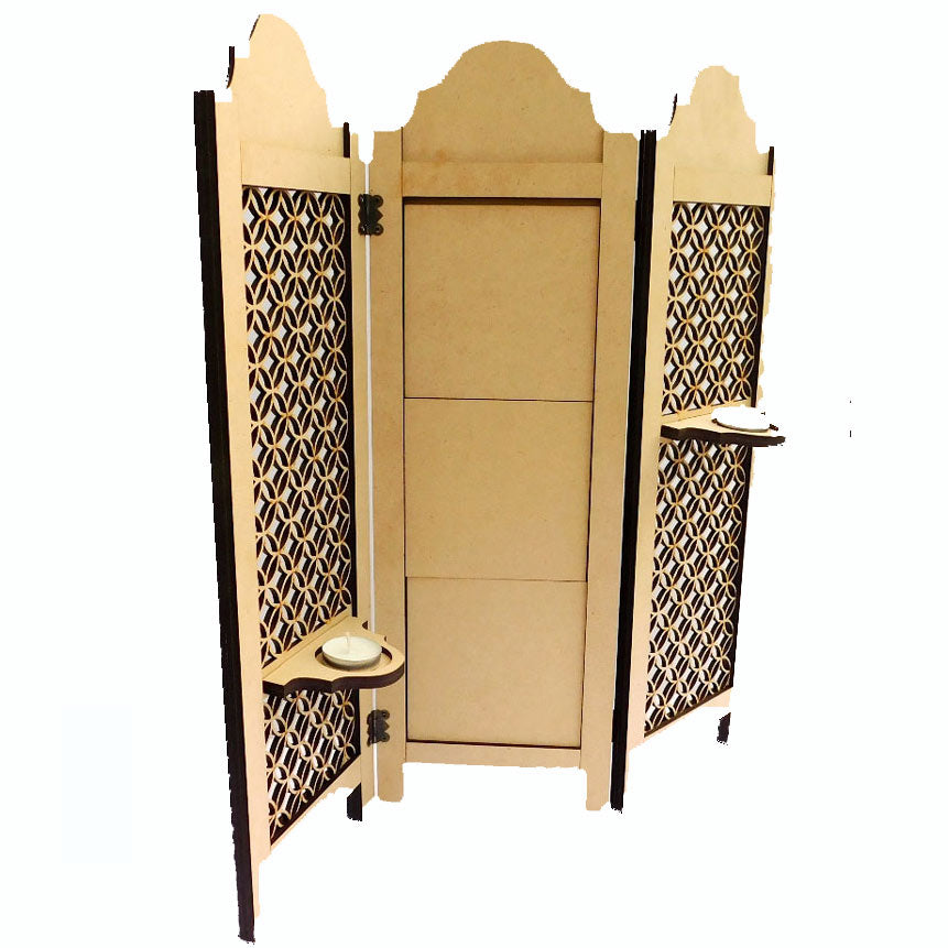 MDF Screen Tea Light