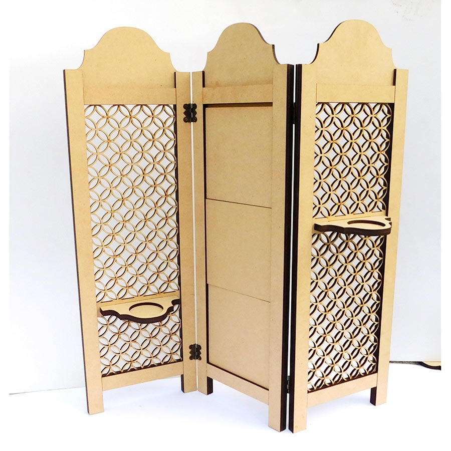 MDF Screen Tea Light