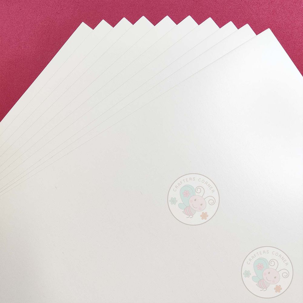 Metallic Light Peach Cardstock - 12"X12" (250 GSM)