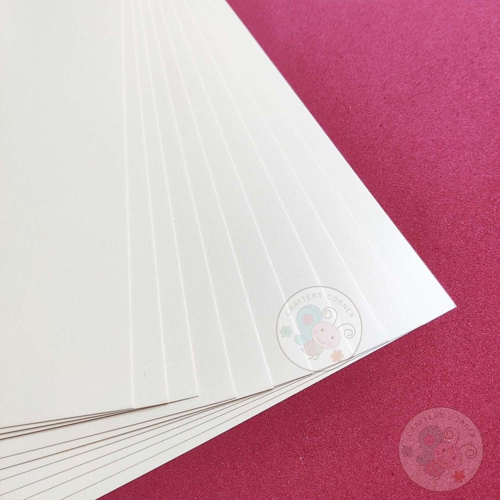 Metallic Light Peach Cardstock - 12"X12" (250 GSM)