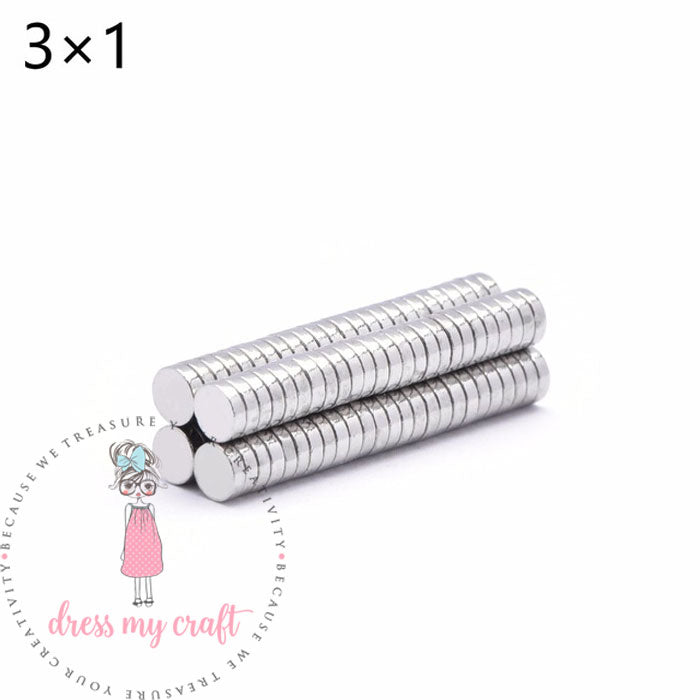 Neodymium Super Strong Magnets - 3 MM X 1 MM