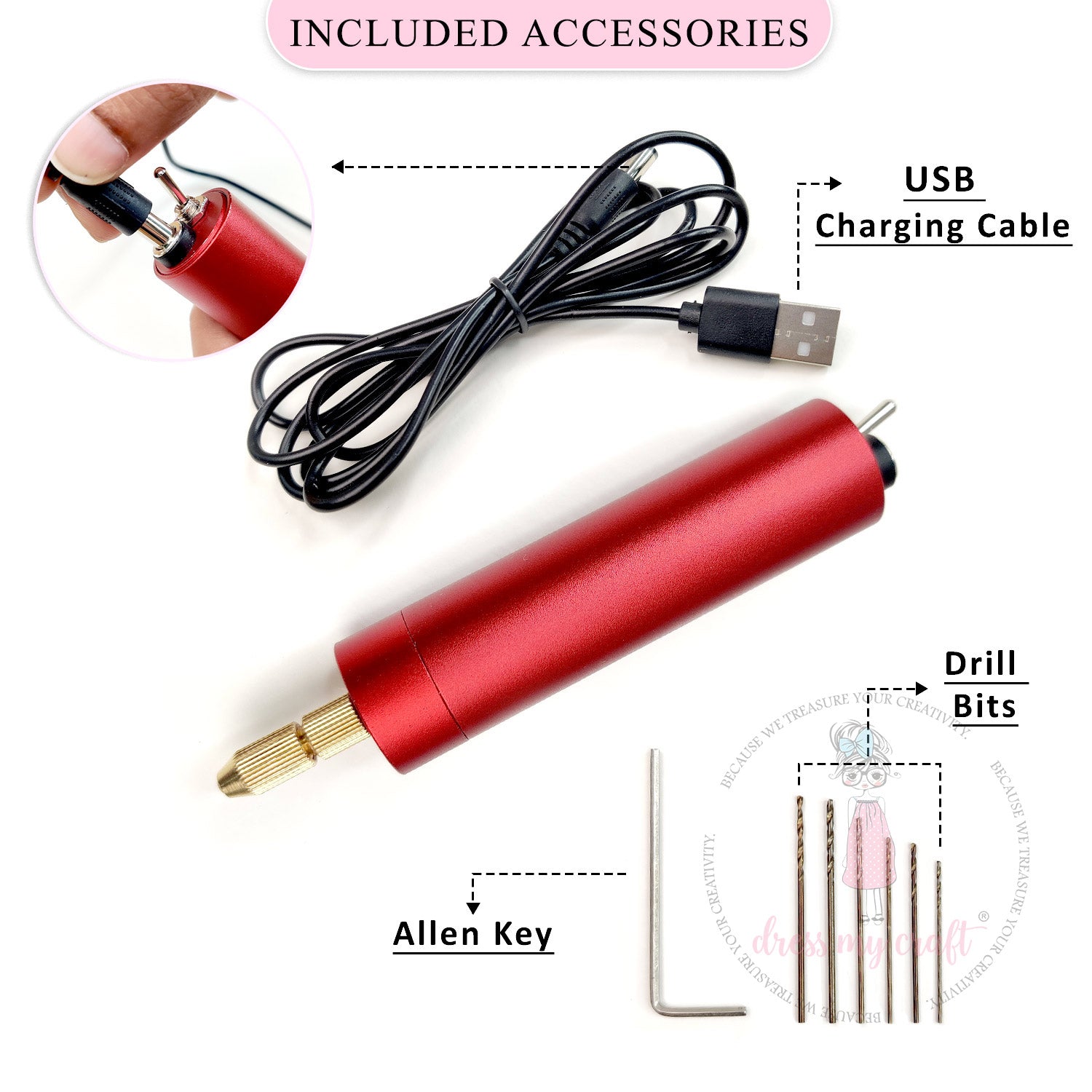 Mini Drill Machine Set