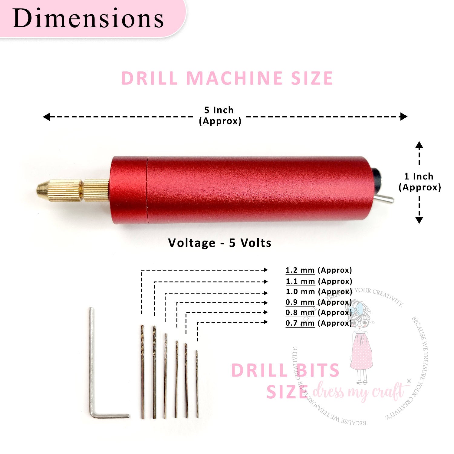 Mini Drill Machine Set