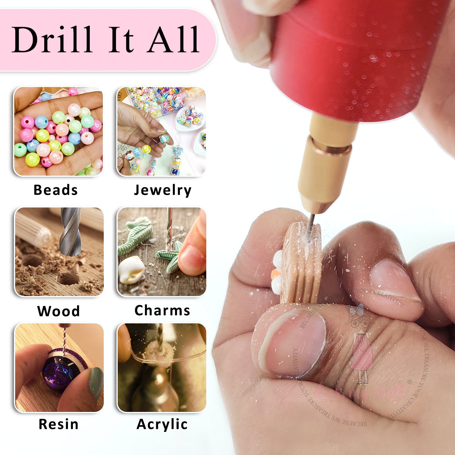 Mini Drill Machine Set